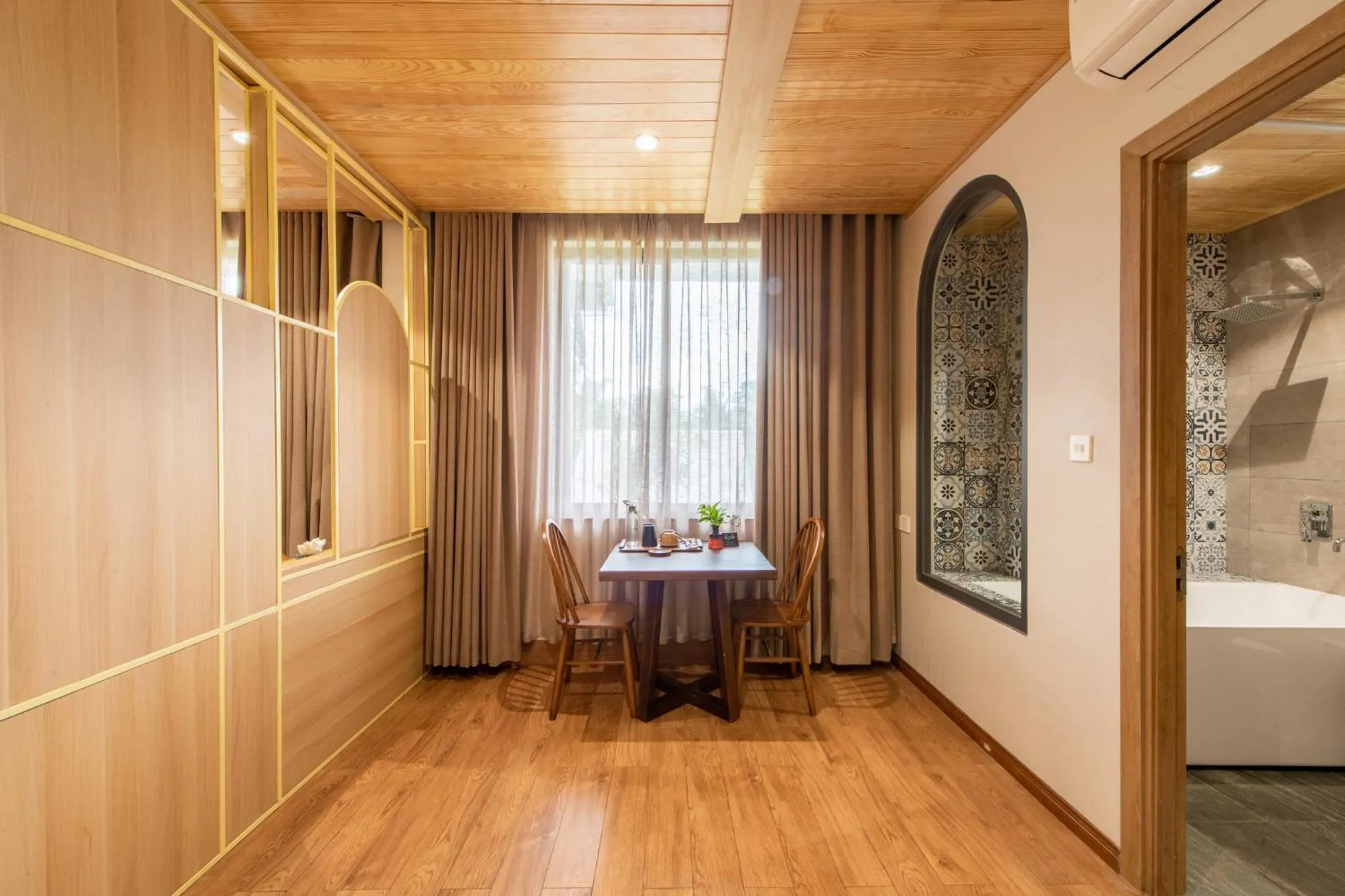 Living room in Hami Garden - Authentic & Natural Resort