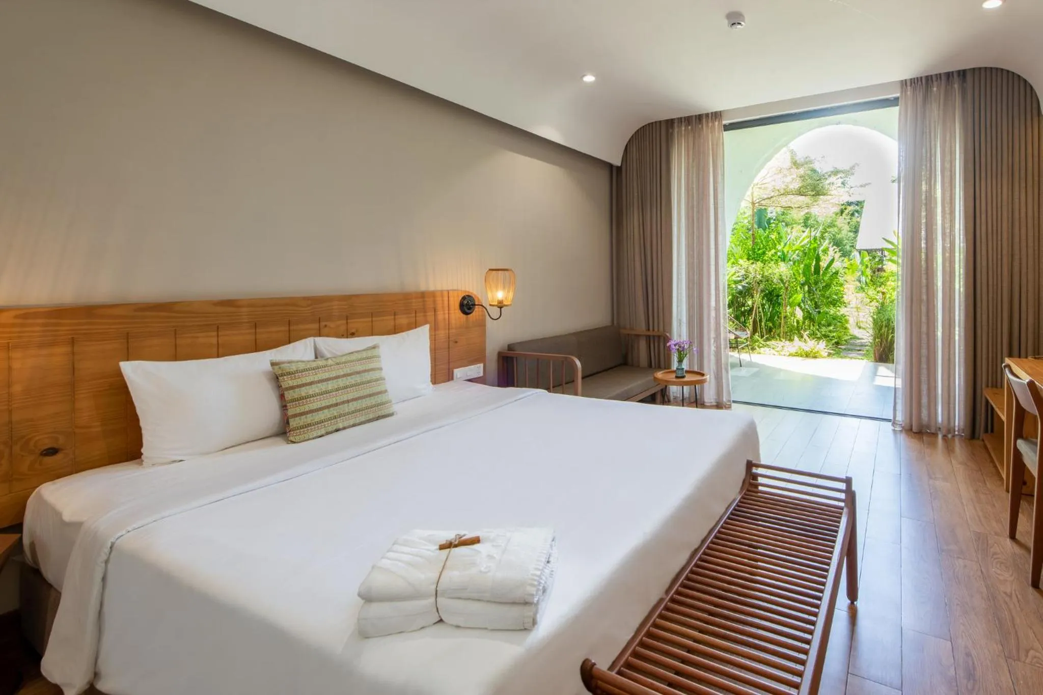 Bed in Hami Garden - Authentic & Natural Resort