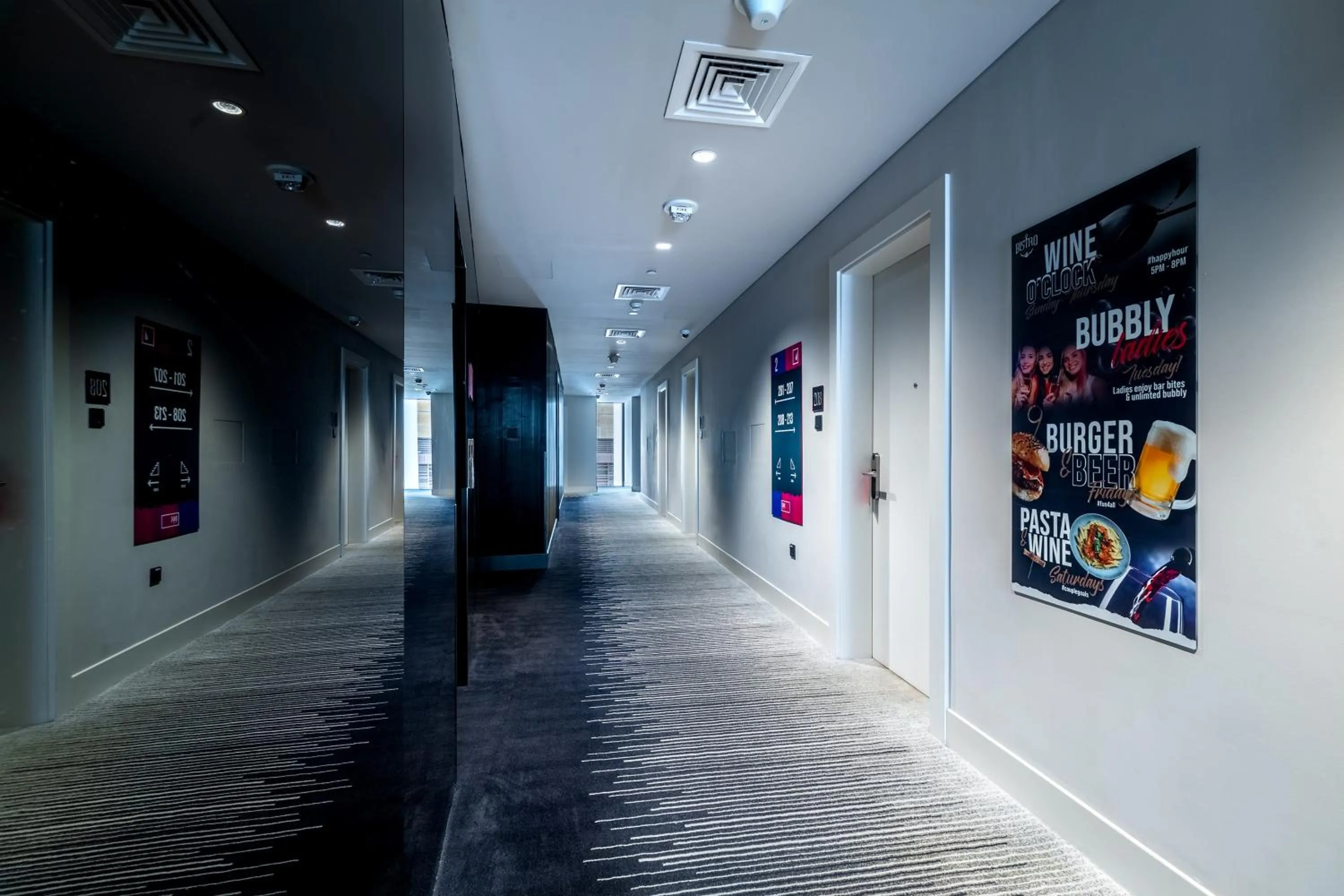 Floor plan in Ink Hotel