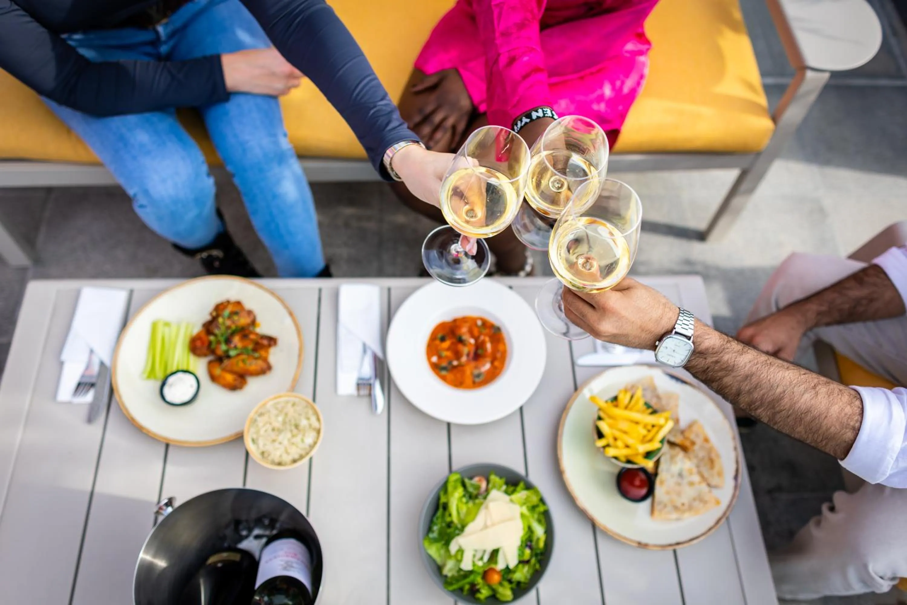 Food and drinks in Ink Hotel