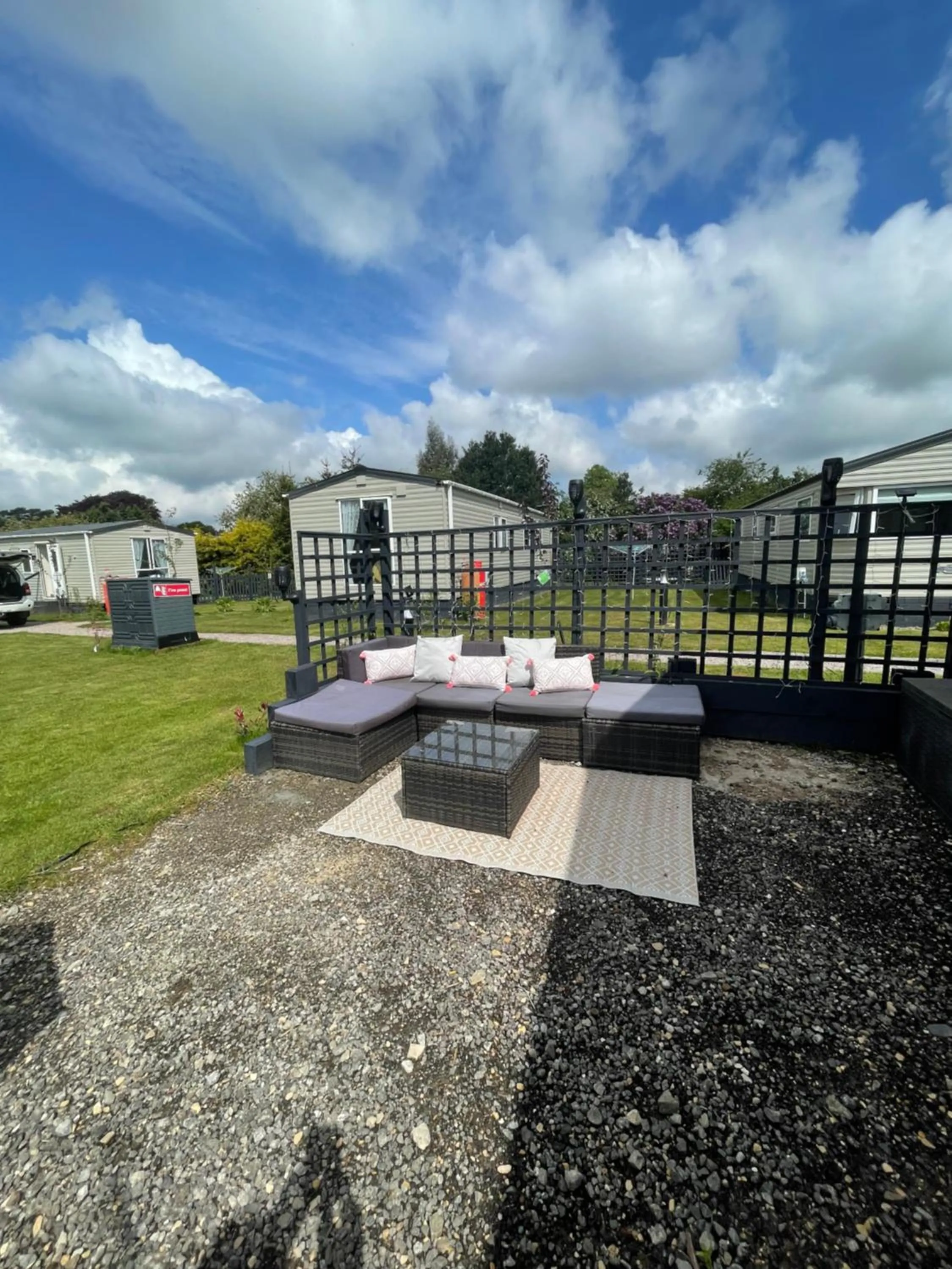 Garden view in The Old Inn Retreat
