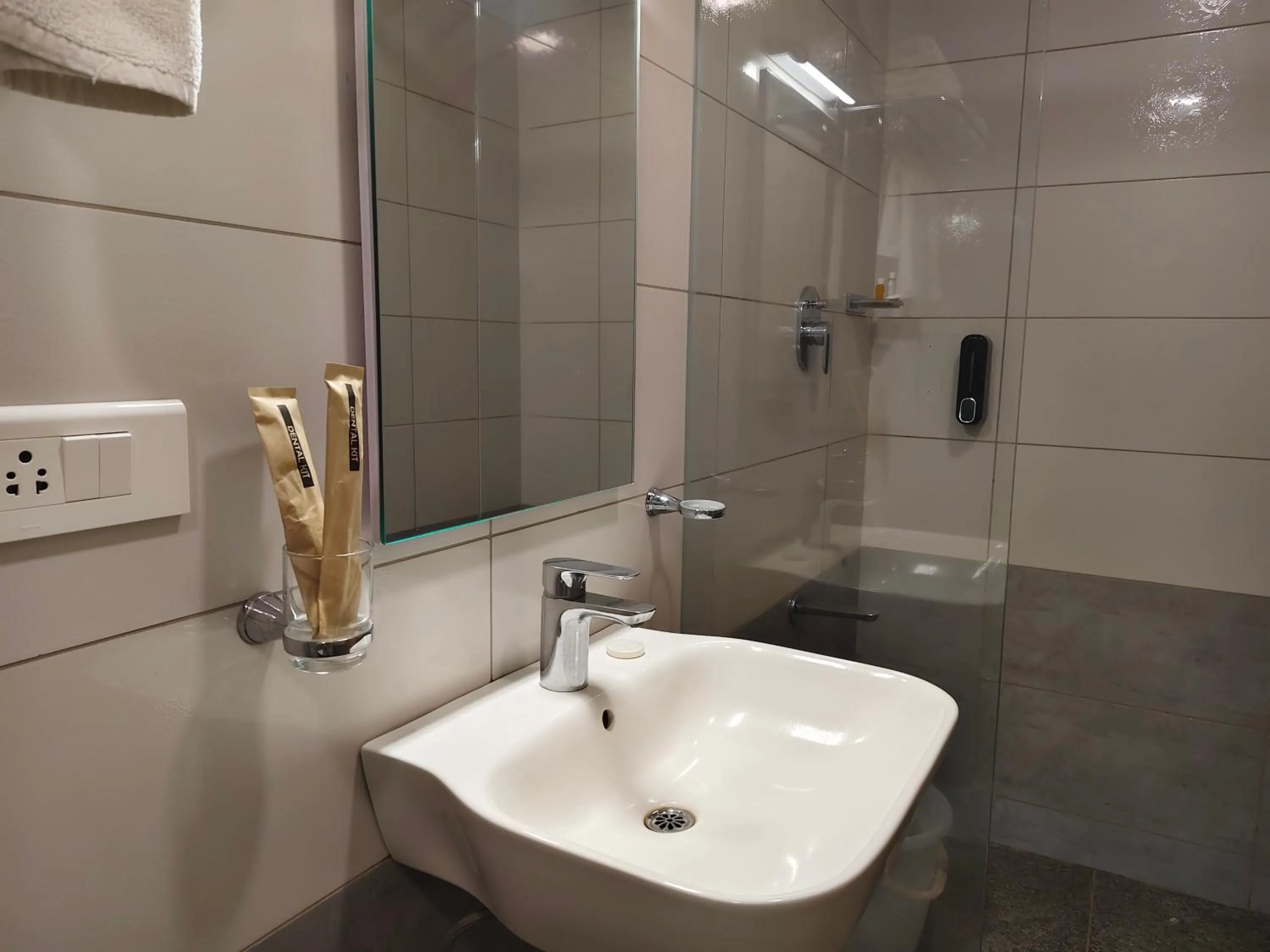 Bathroom in Hotel Aura by Woco Stays