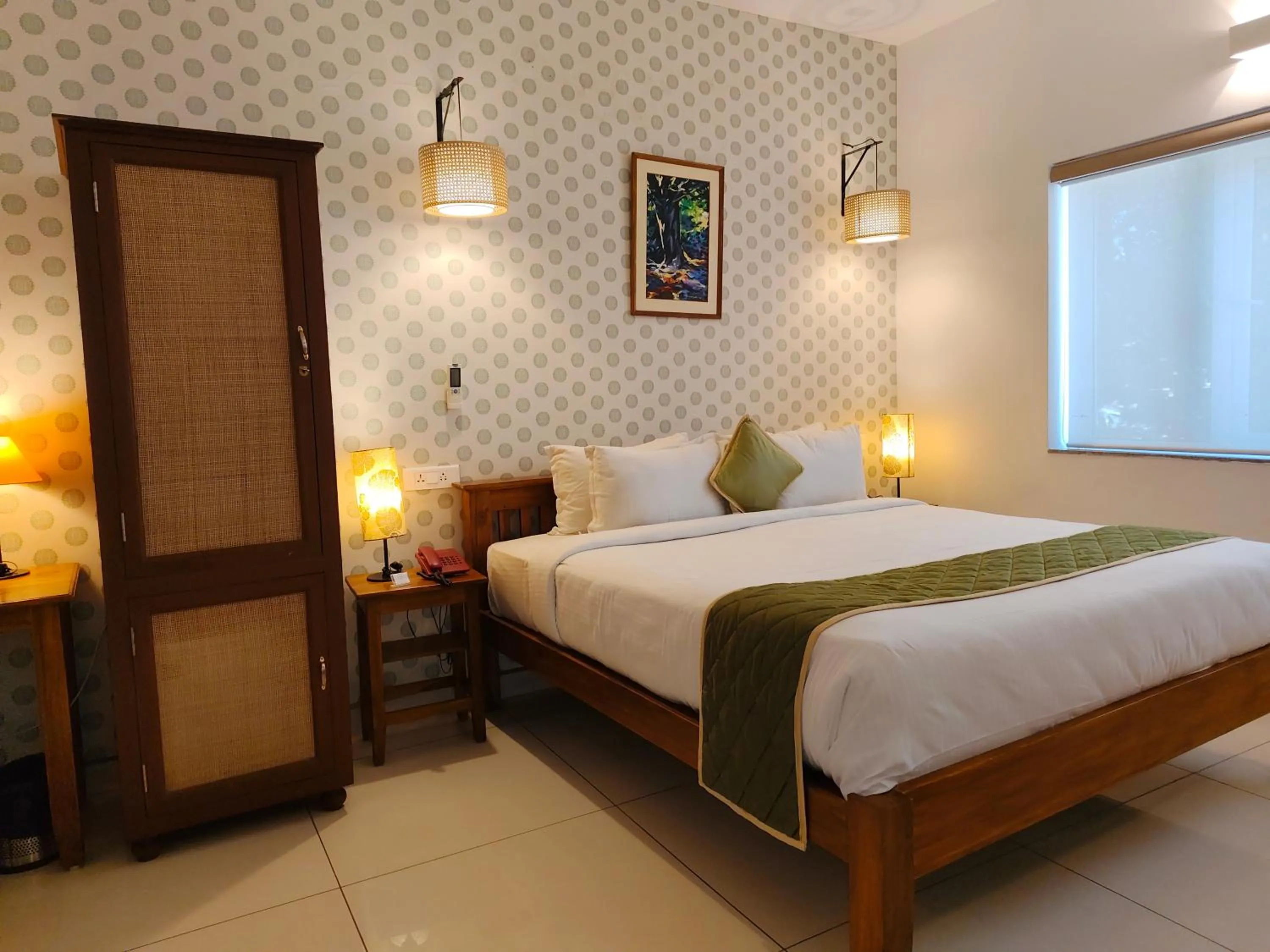 Bedroom, Bed in Hotel Aura by Woco Stays