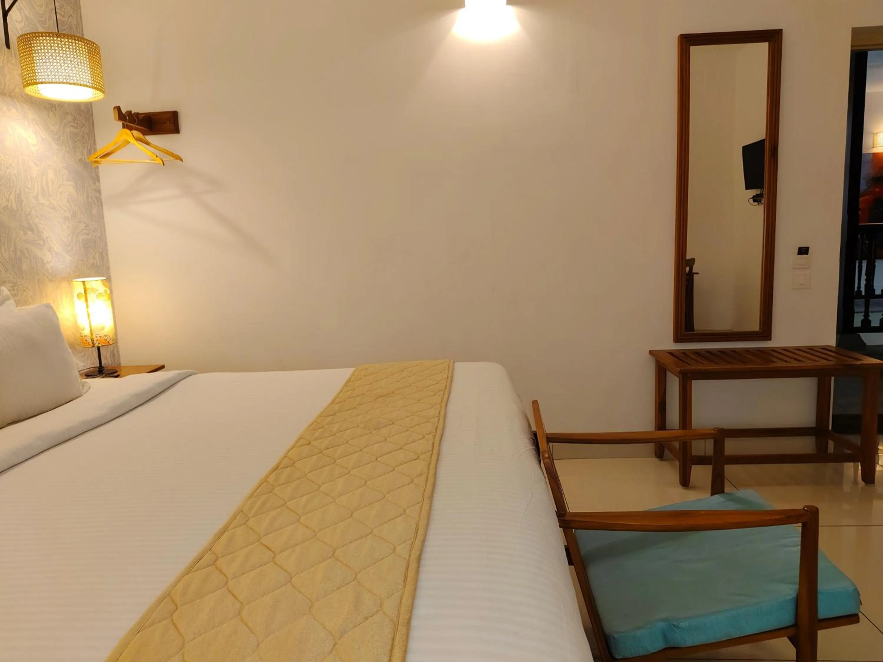 Bedroom, Bed in Hotel Aura by Woco Stays