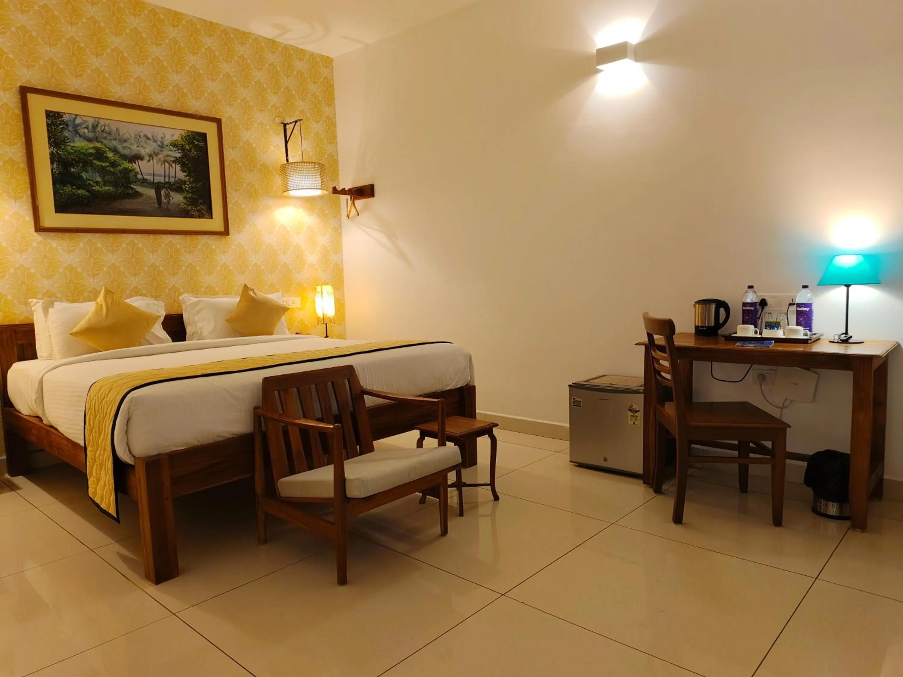 Bedroom, Bed in Hotel Aura by Woco Stays