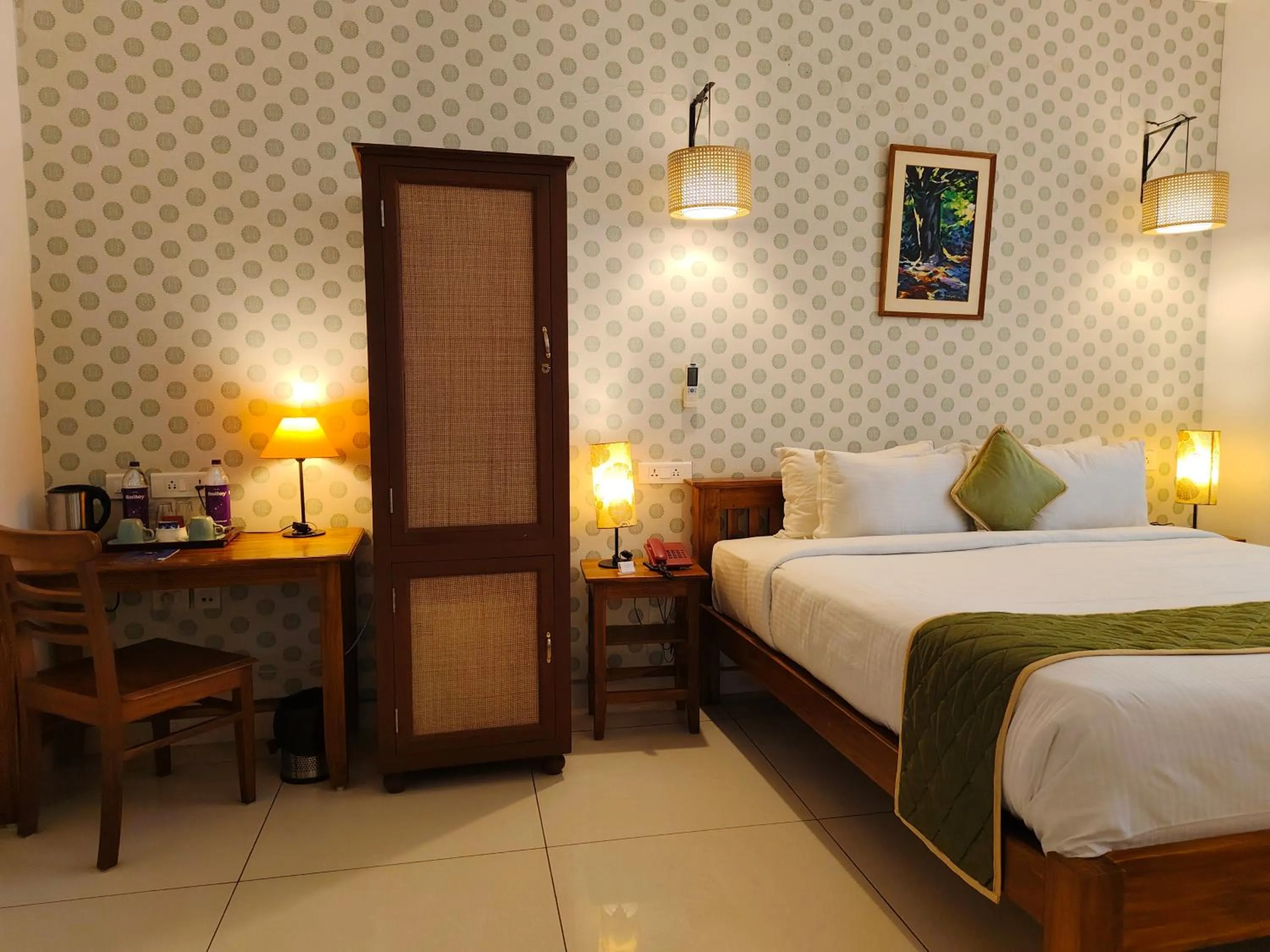 Bedroom, Bed in Hotel Aura by Woco Stays