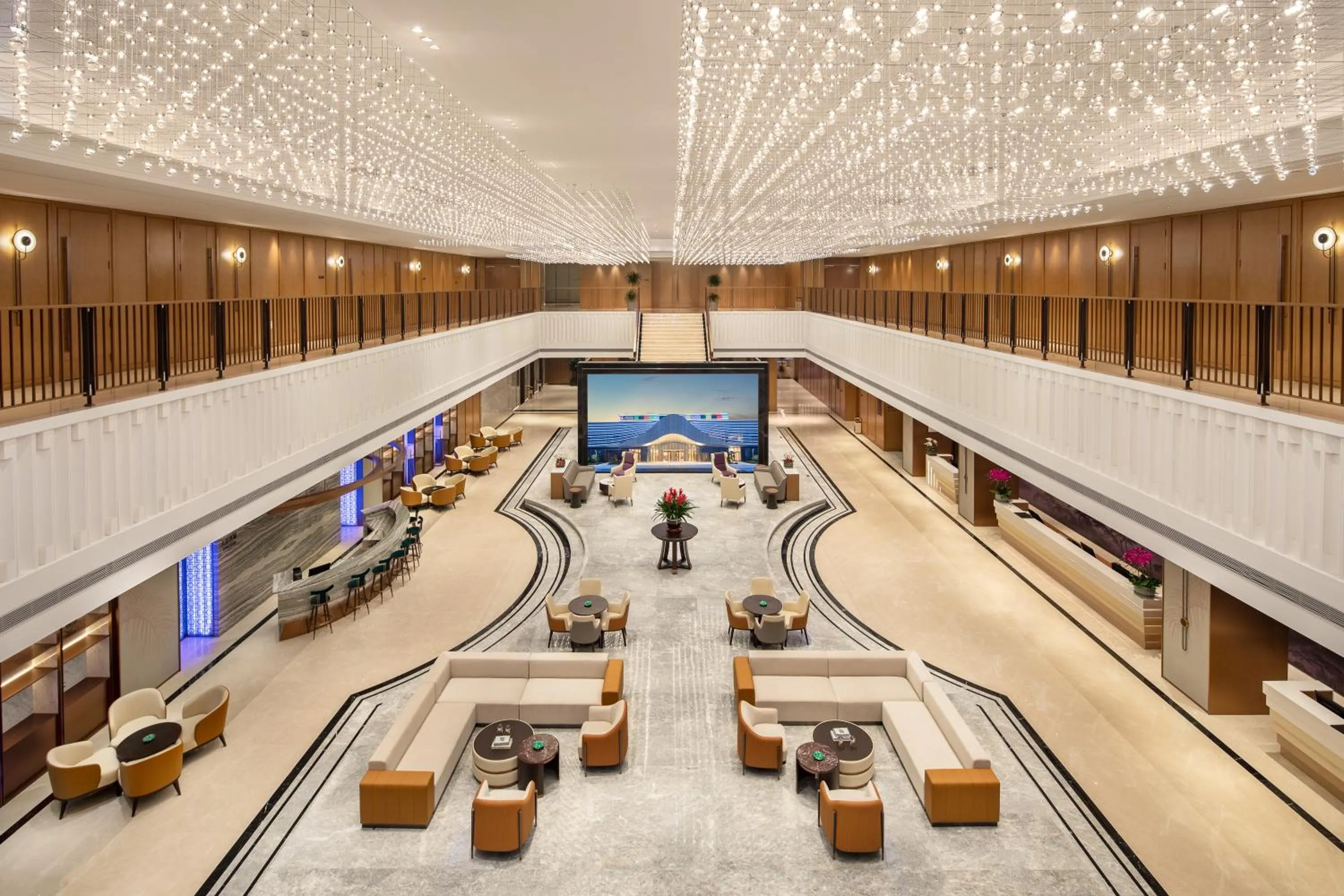 Lobby or reception in La Quinta by Wyndham Weifang South