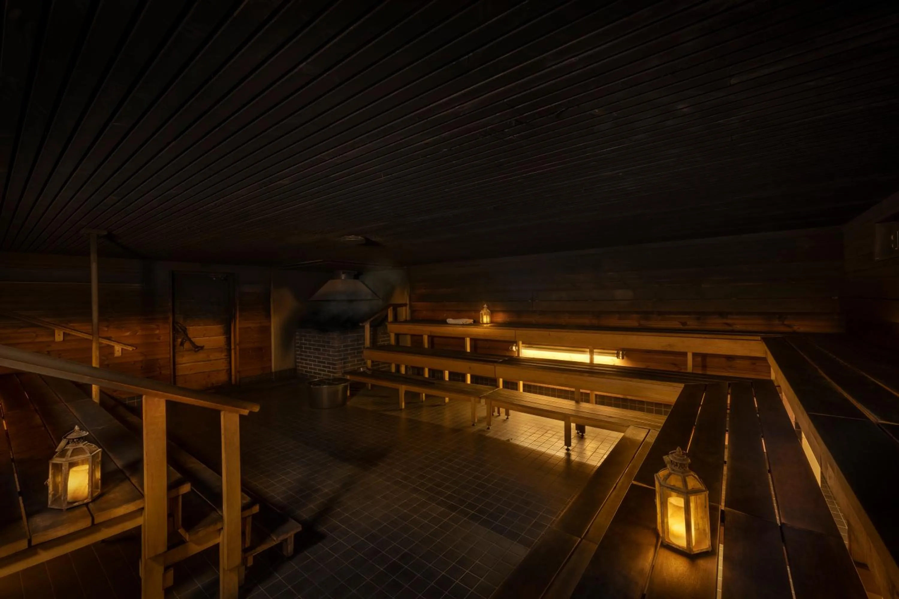 Sauna in Spa Hotel Runni Iisalmi