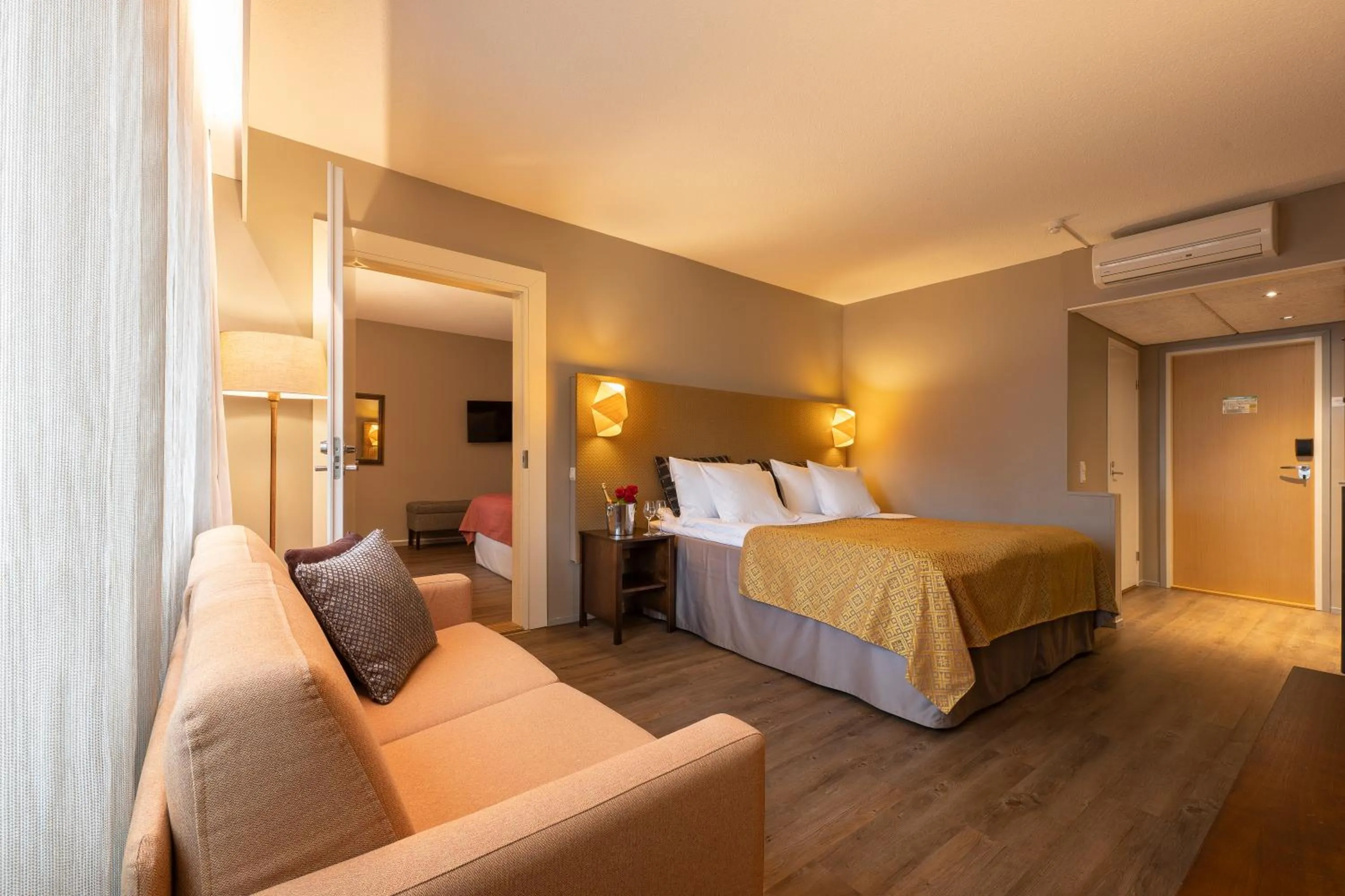 Bedroom, Bed in Spa Hotel Runni Iisalmi