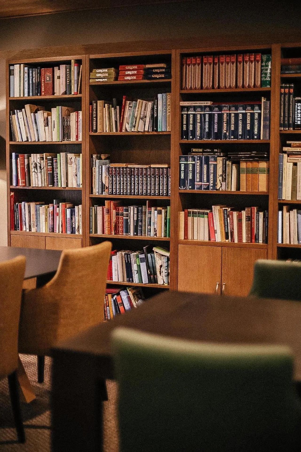 Library in Spa Hotel Runni Iisalmi