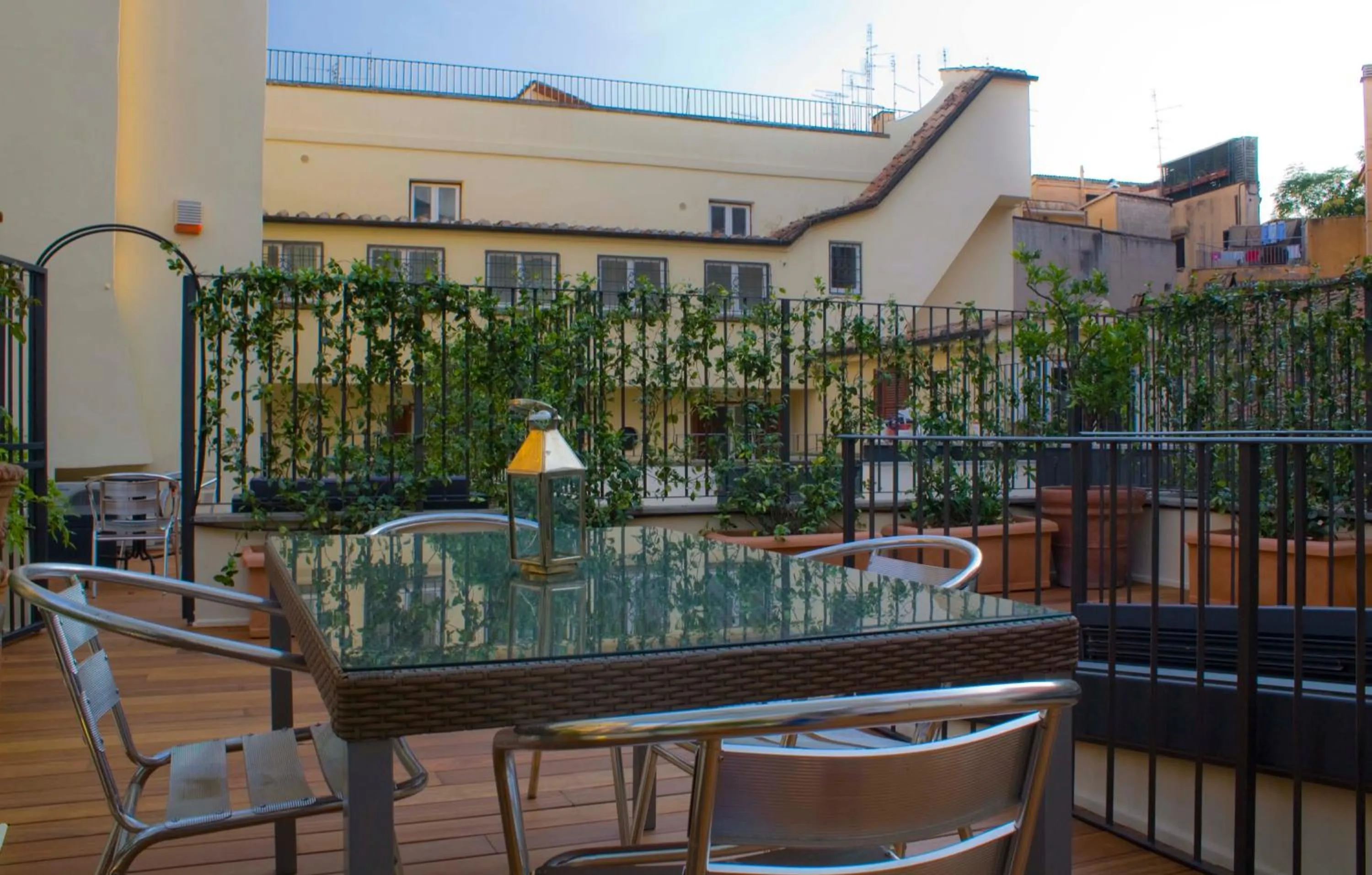 Balcony/Terrace in Nostromondo Ciancaleoni Palace