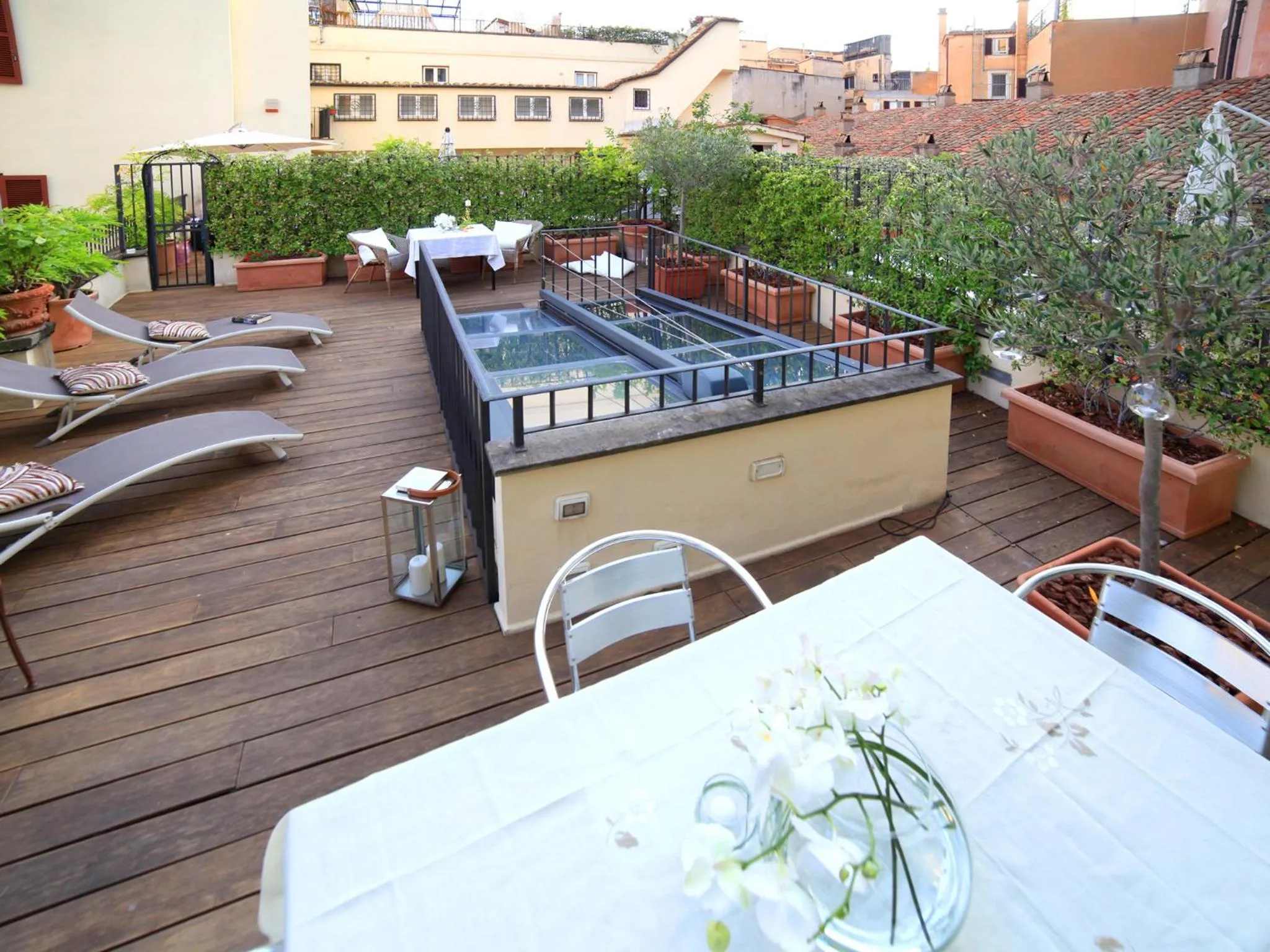 Balcony/Terrace in Nostromondo Ciancaleoni Palace