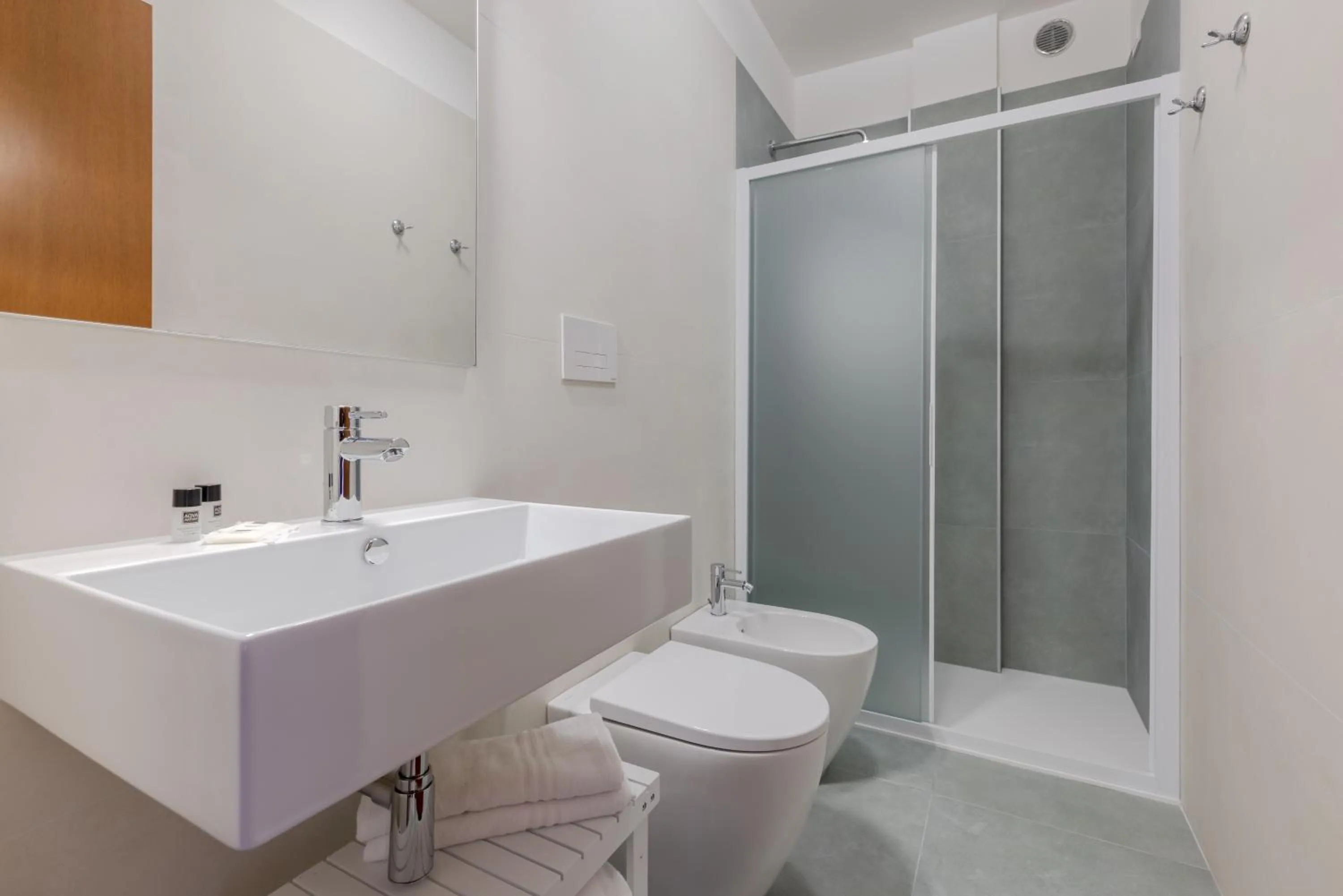 Shower in Hotel Palladio