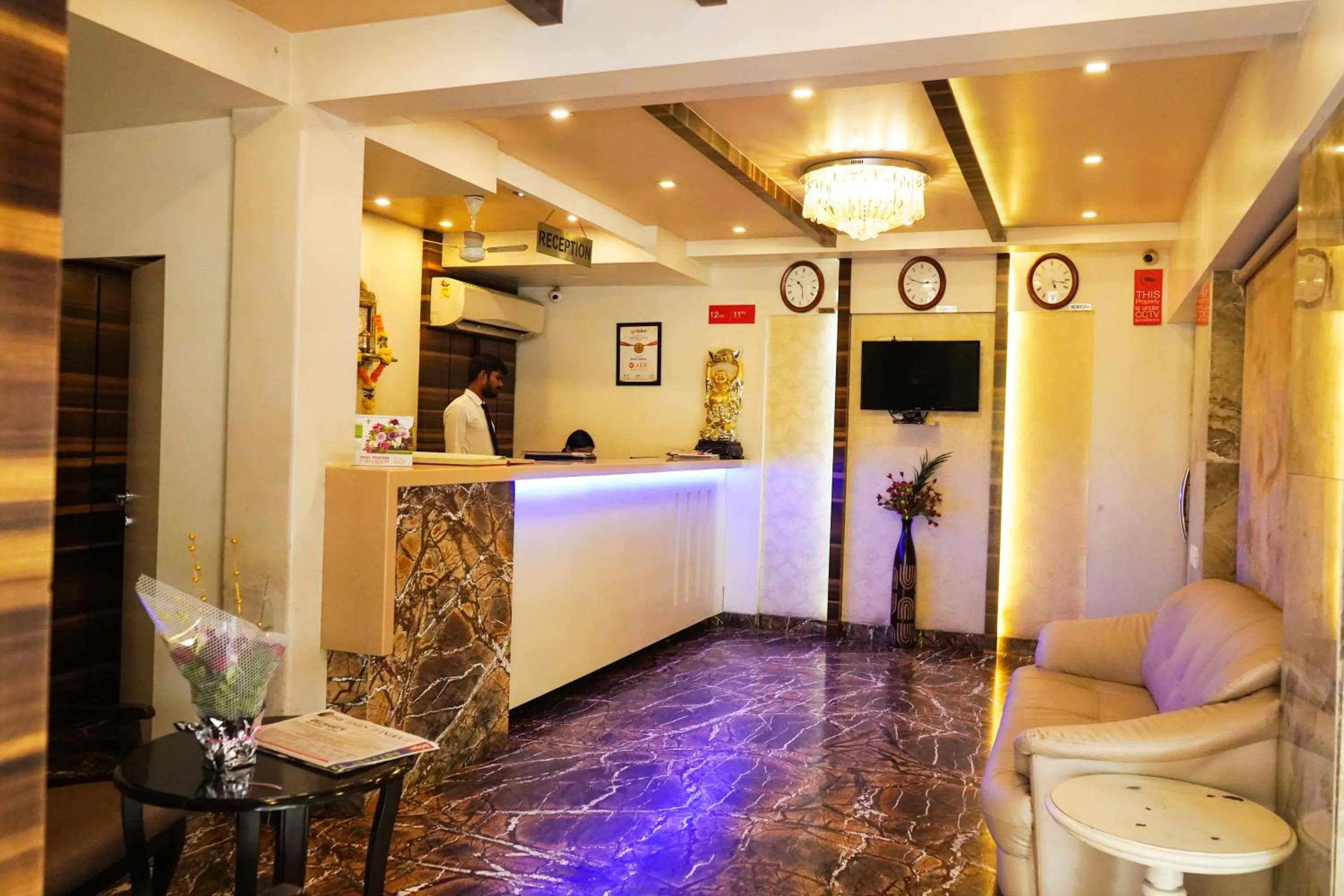Lobby or reception in Hotel Spices Navi Mumbai