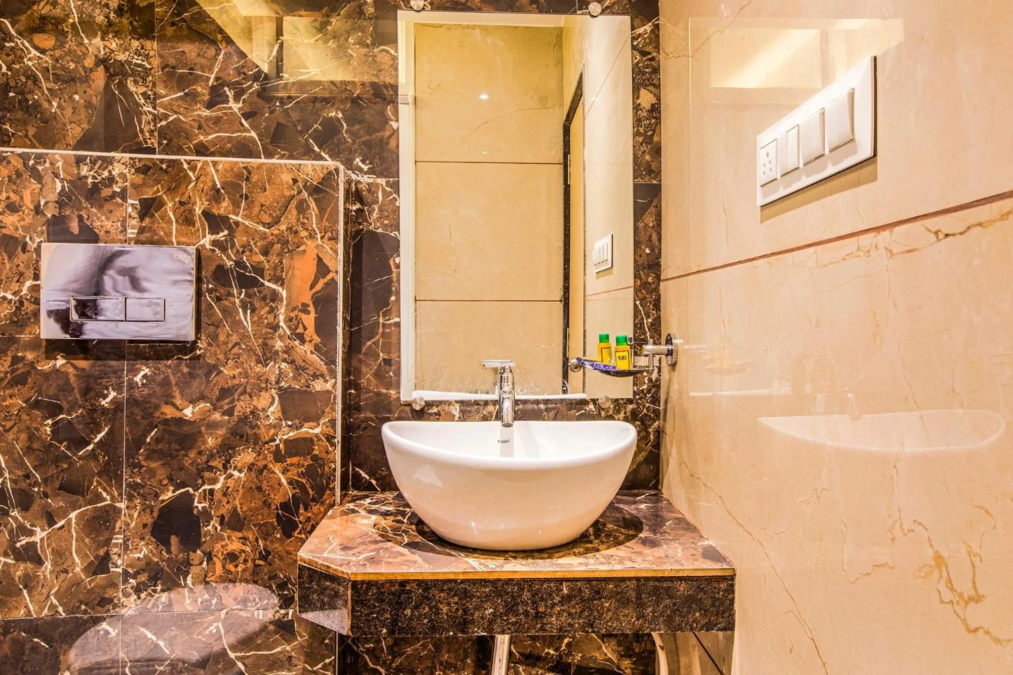 Bathroom in FabHotel Spring inn - Nr Borivali Station