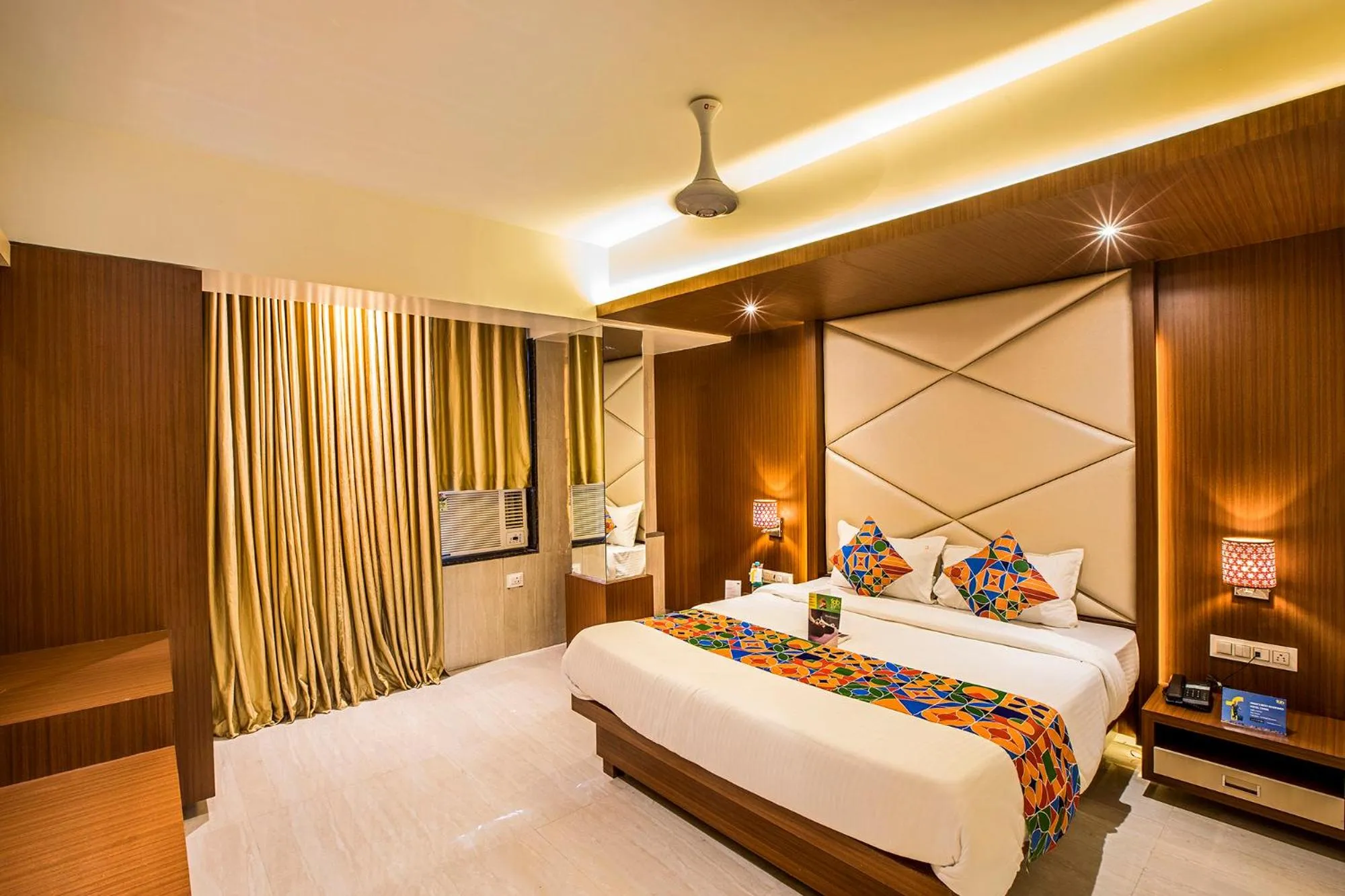Photo of the whole room, Bed in FabHotel Spring inn - Nr Borivali Station