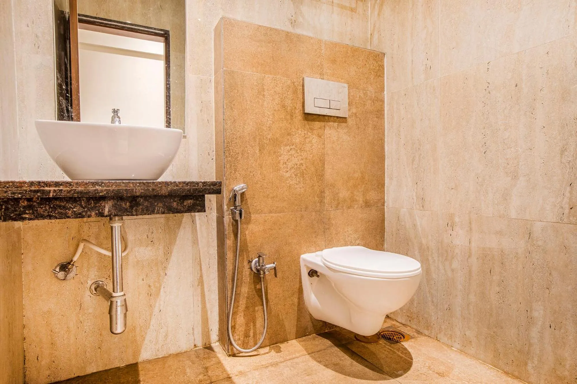 Bathroom in FabHotel Spring inn - Nr Borivali Station