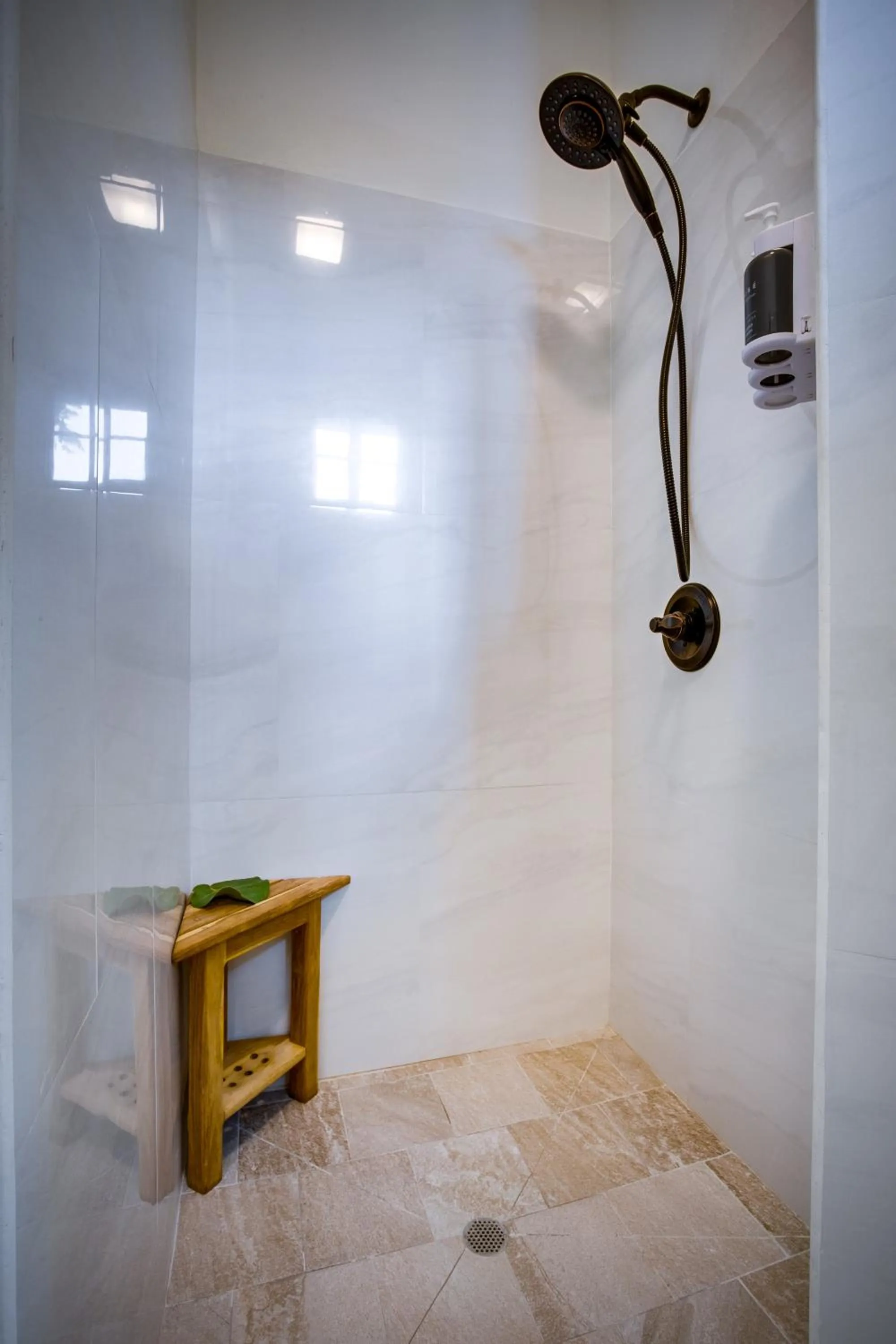 Shower in The Sea Glass Inn