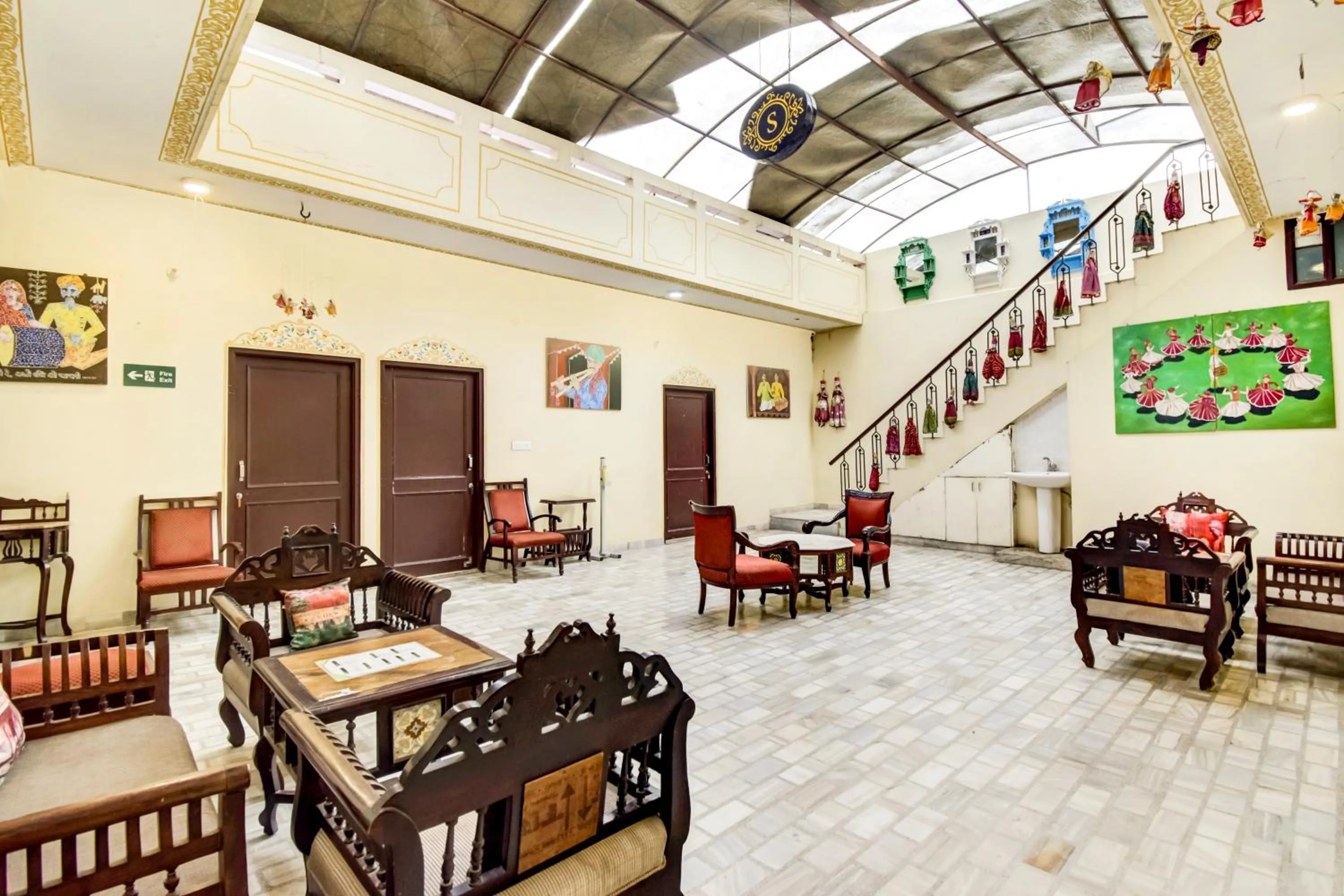 Seating area in Noble House - A Heritage Home