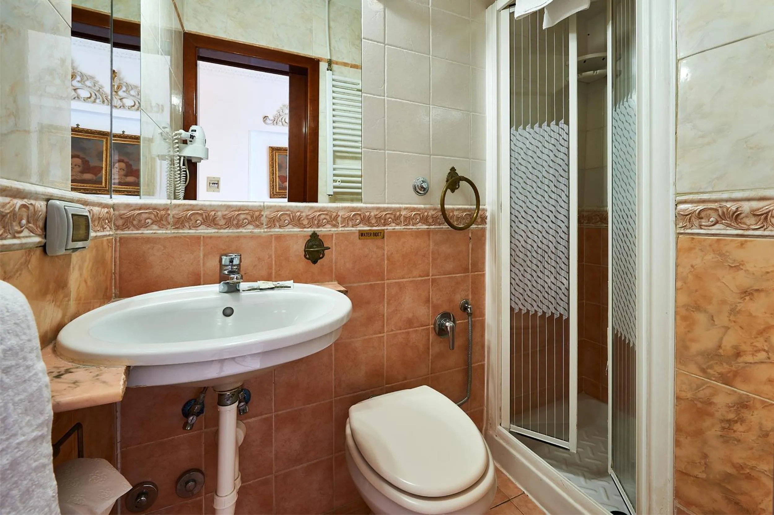 Shower in Hotel Virginia