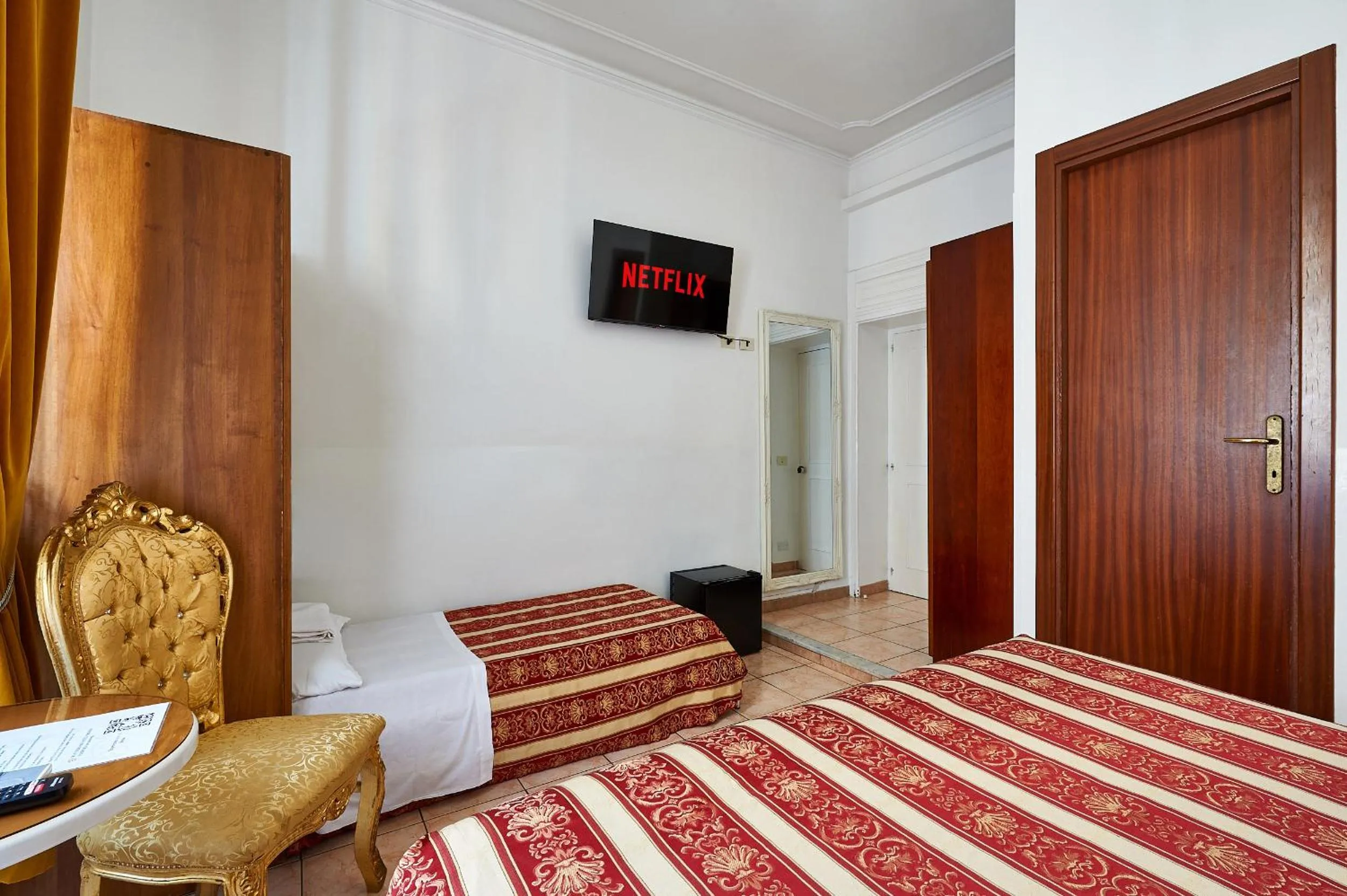 Bedroom, Bed in Hotel Virginia