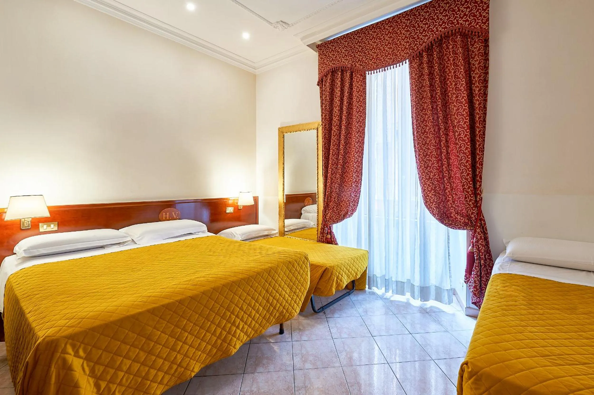 Bedroom, Bed in Hotel Virginia