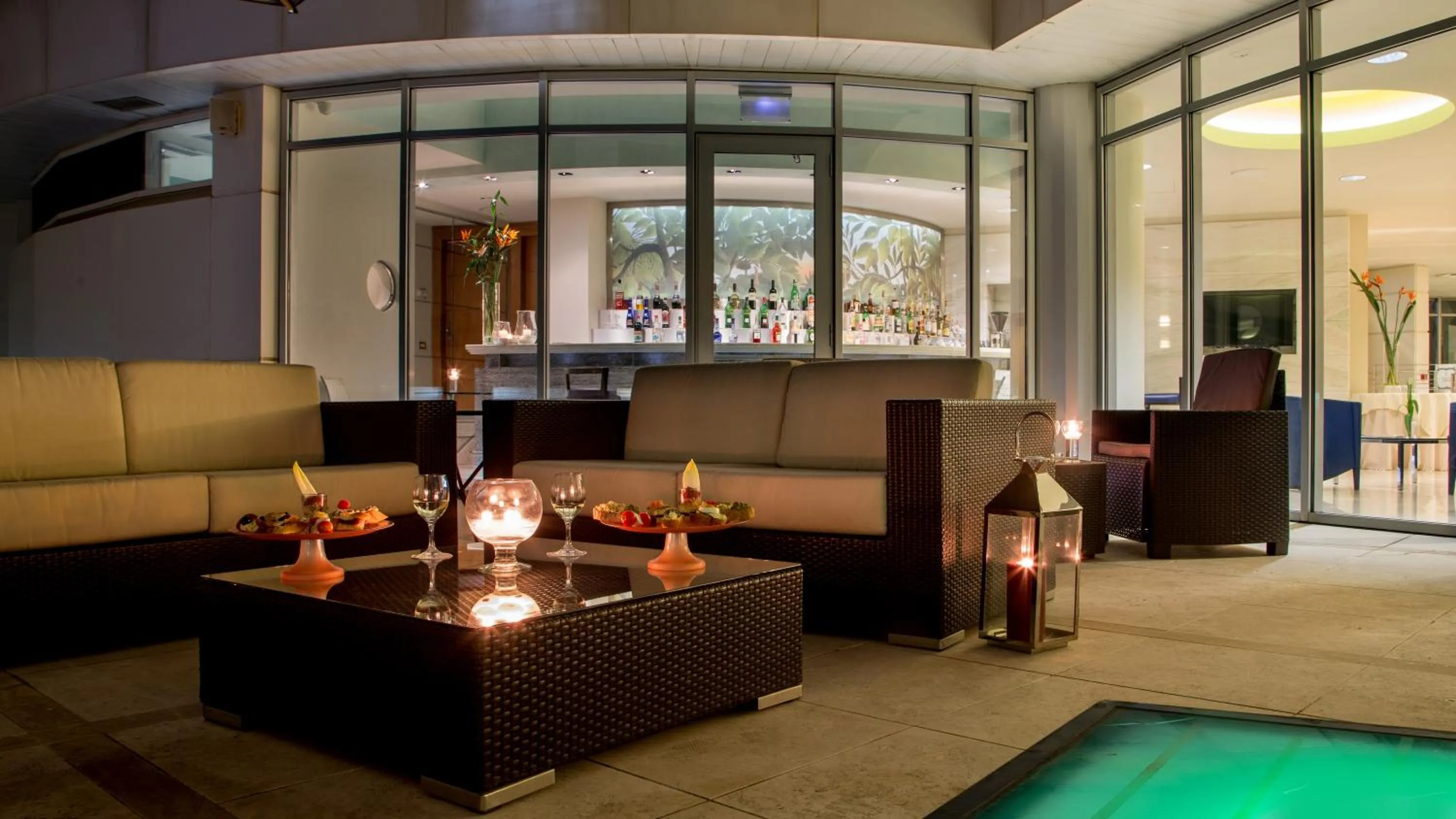 Lounge or bar in Enea Hotel Aprilia