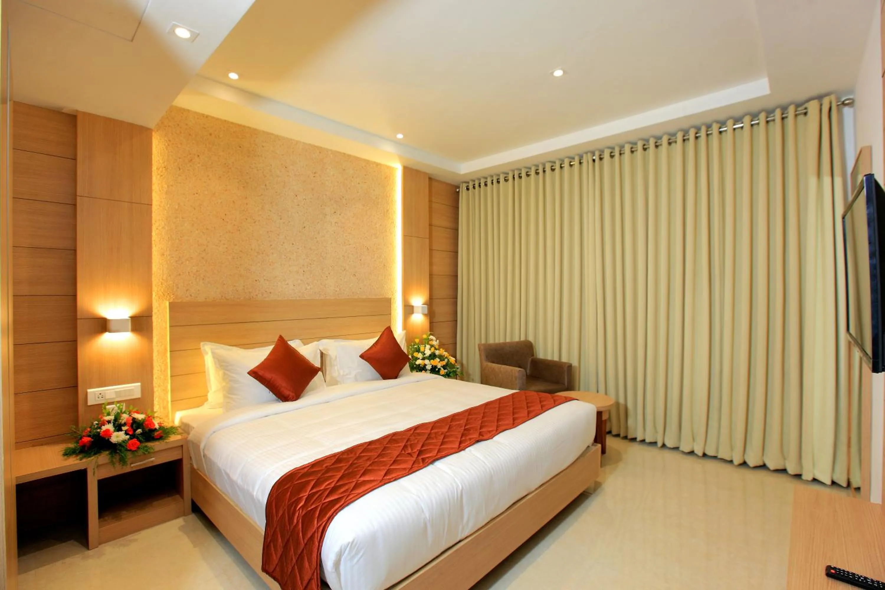 Bedroom, Bed in RAAS Residency