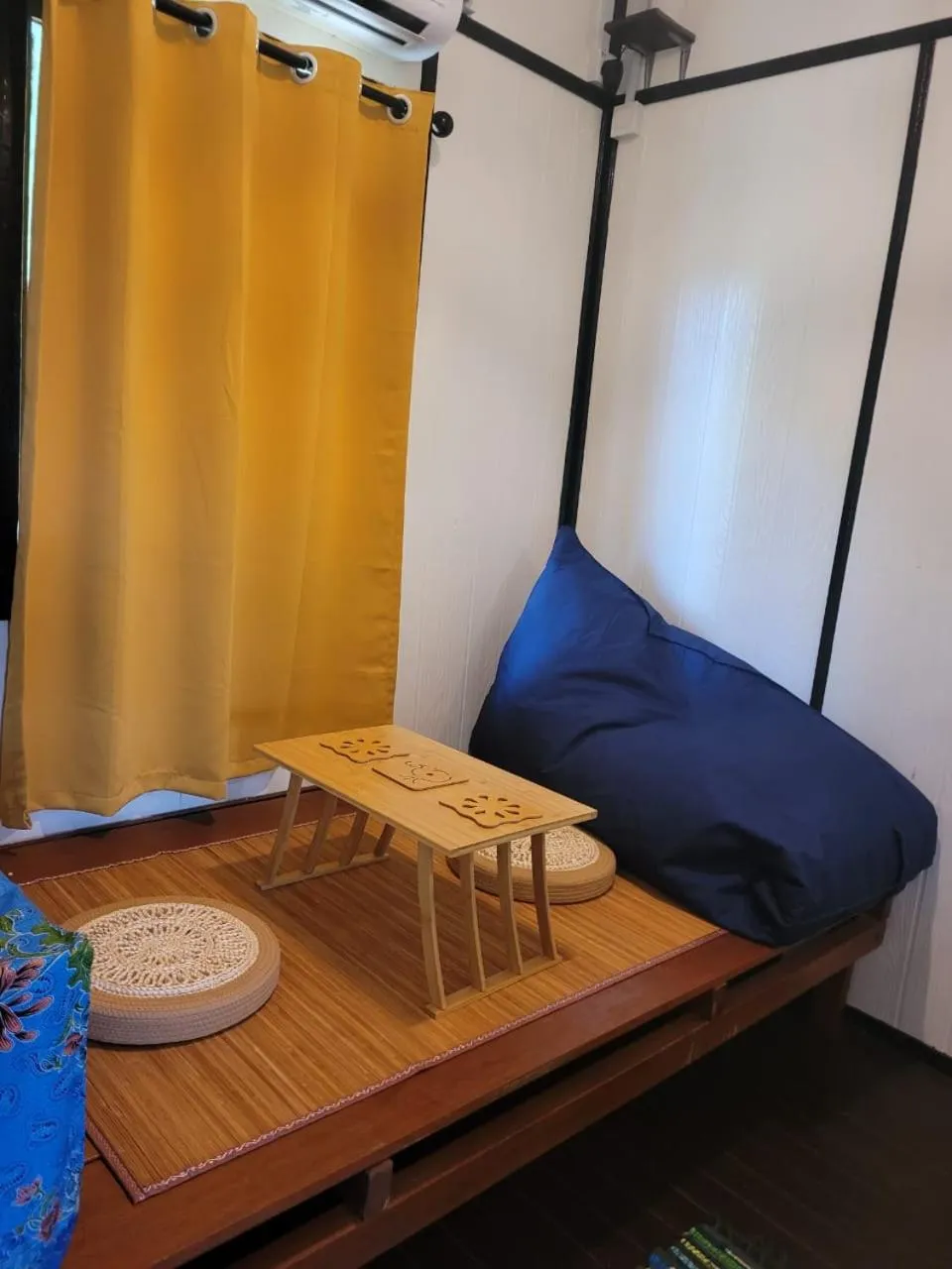 Seating area, Bed in The Station Tioman