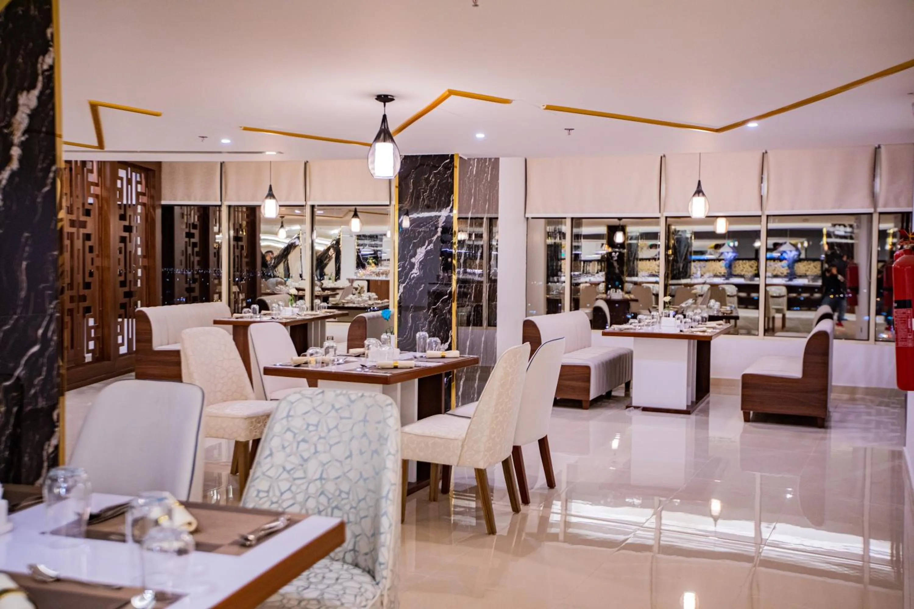 Restaurant/places to eat in Le Park Concord Najran