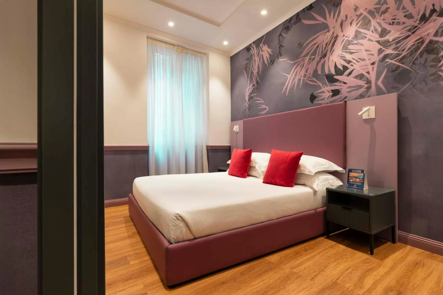 Bed in Atlante Star Hotel