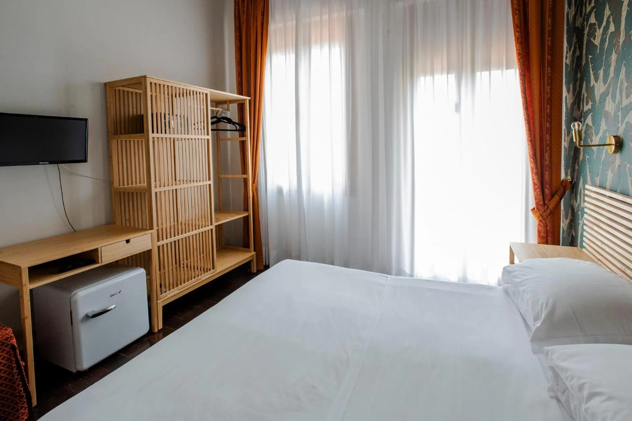 Bed in Hotel Rivamare