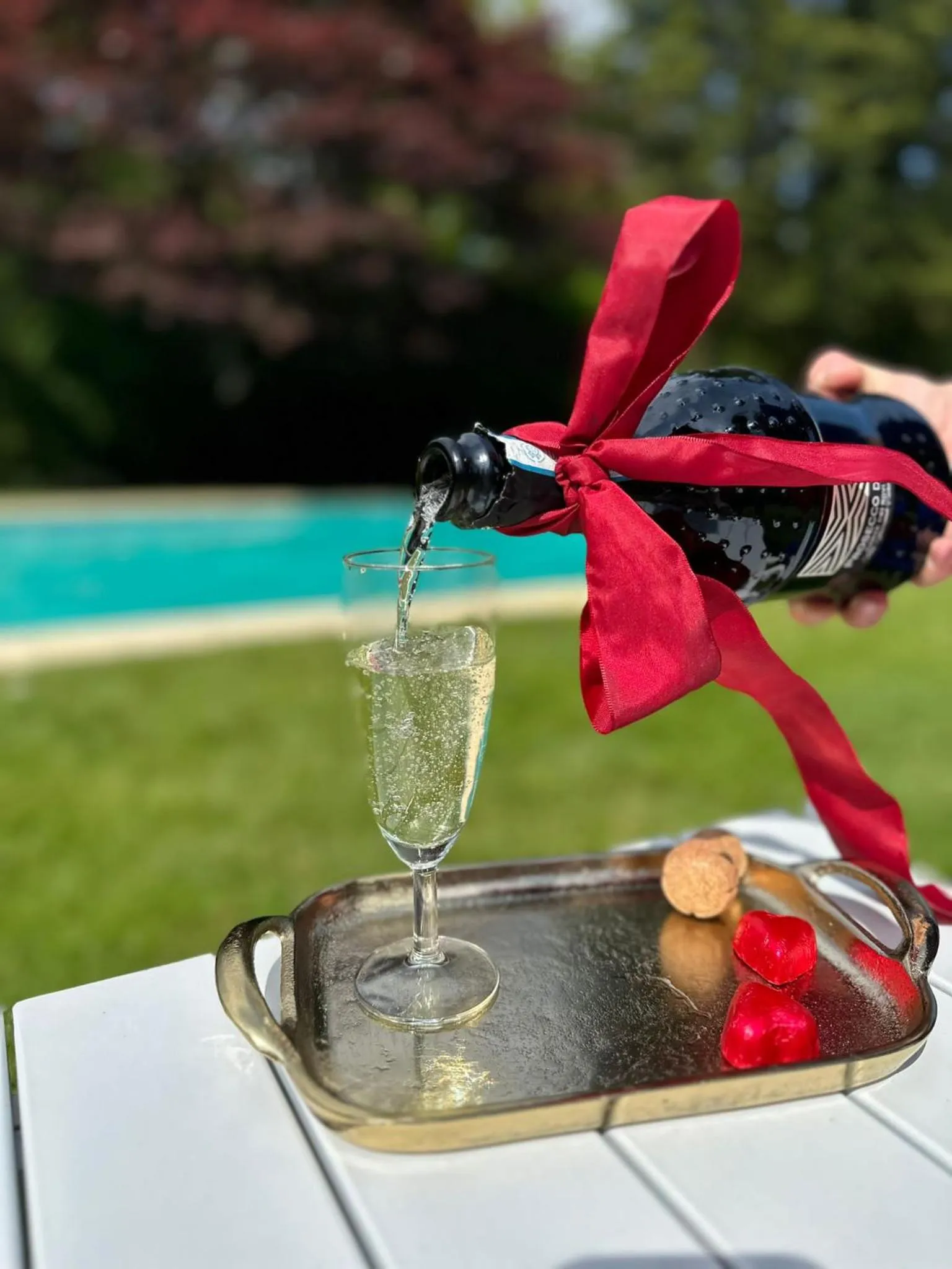 Swimming pool in Maison Josephine