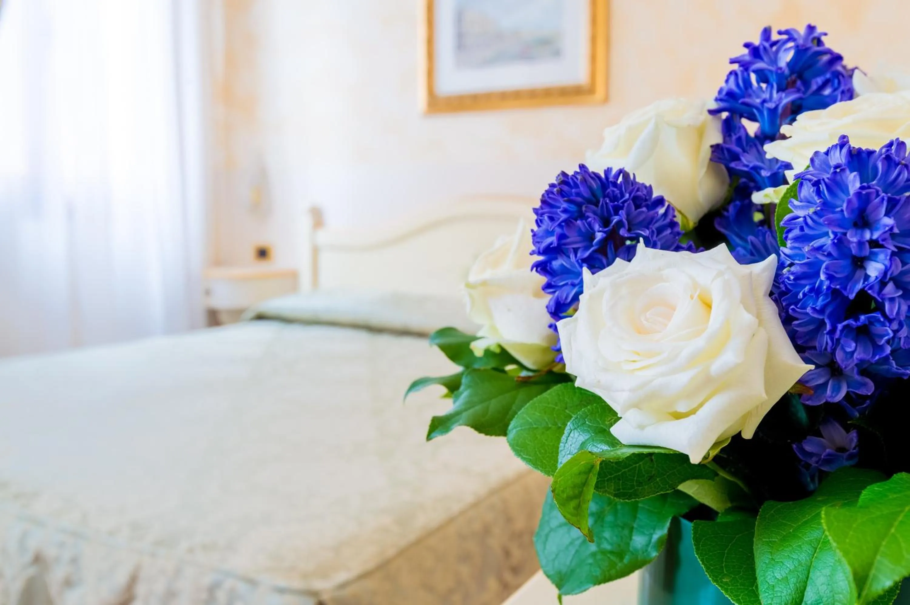 Bed in Hotel Mercurio