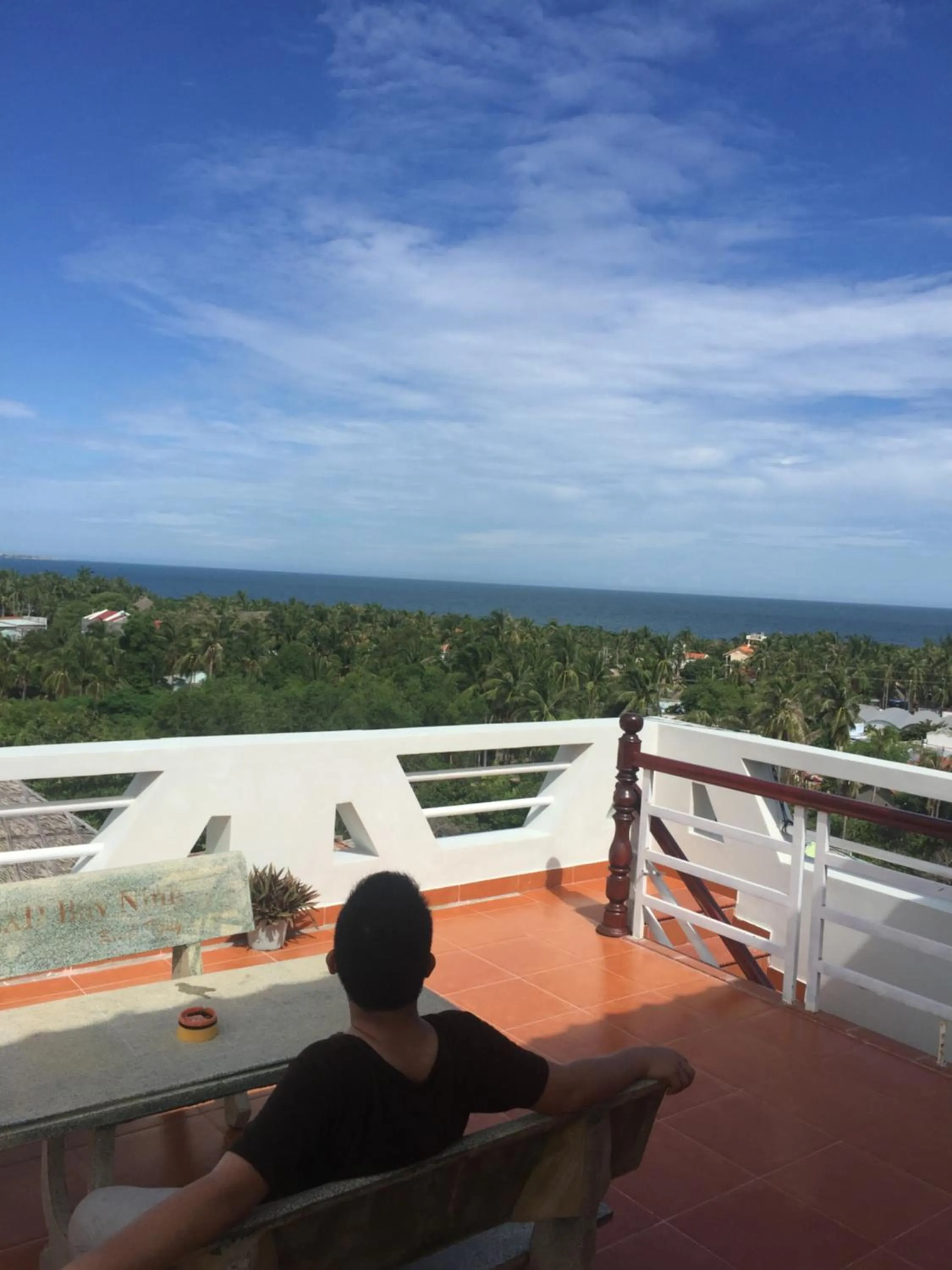 Balcony/Terrace in Viet's Hotel