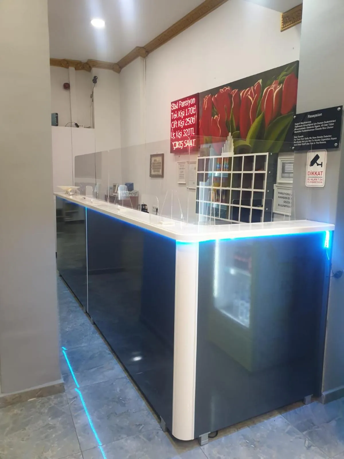 Lobby or reception in Stad Pansiyon AİLE