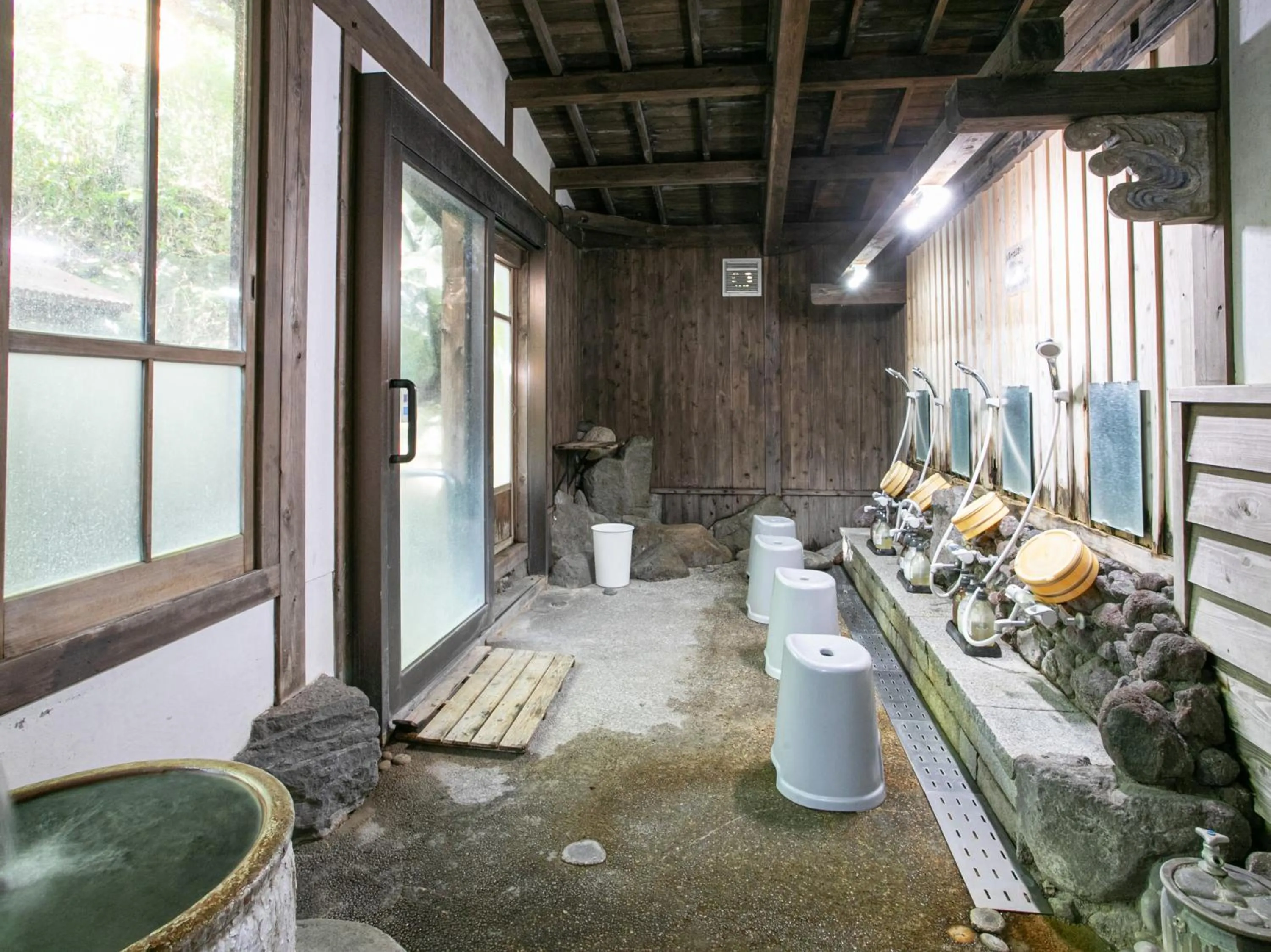 Public Bath in Yufuin Besso Shikisai Hotel