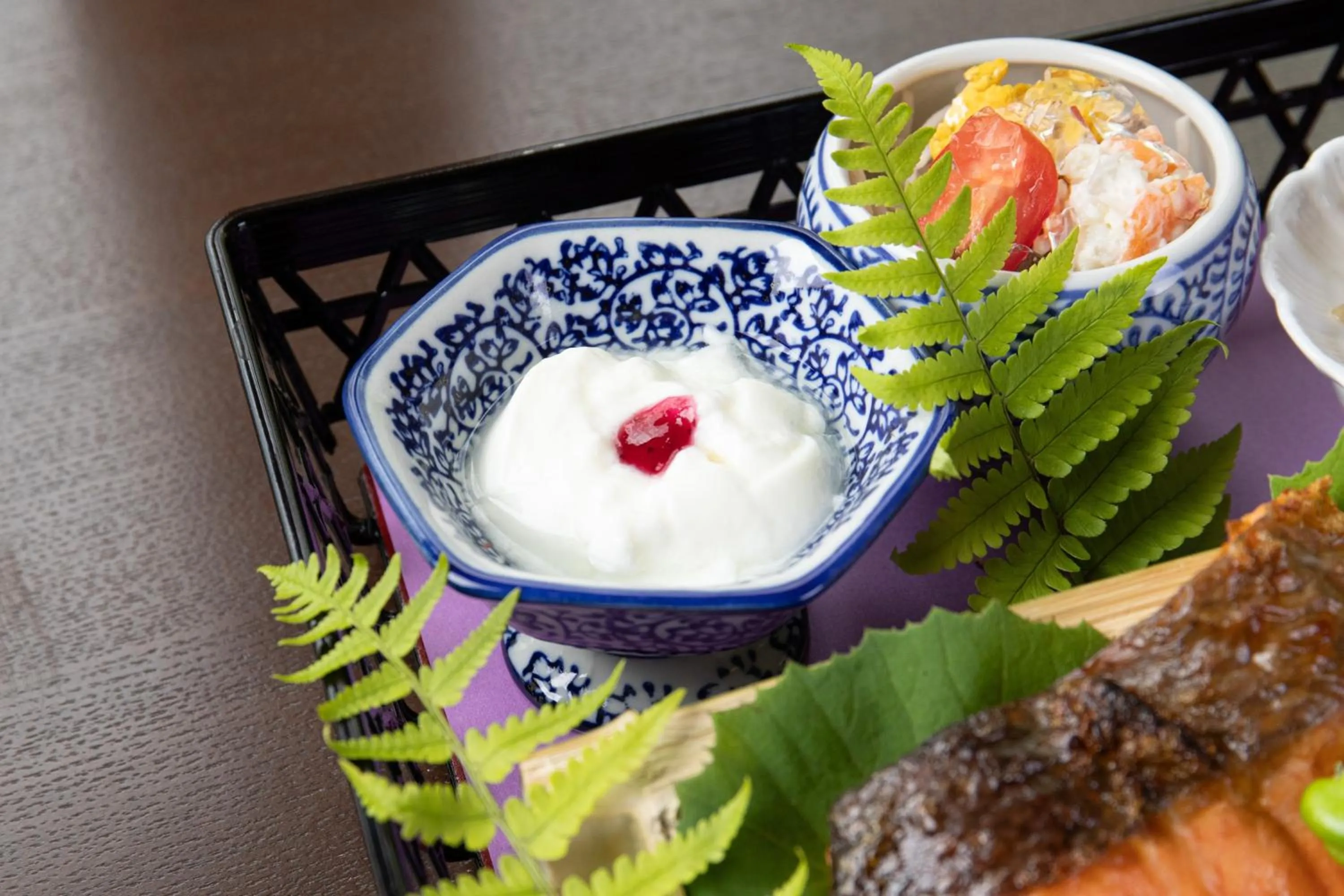 Breakfast in Yufuin Besso Shikisai Hotel