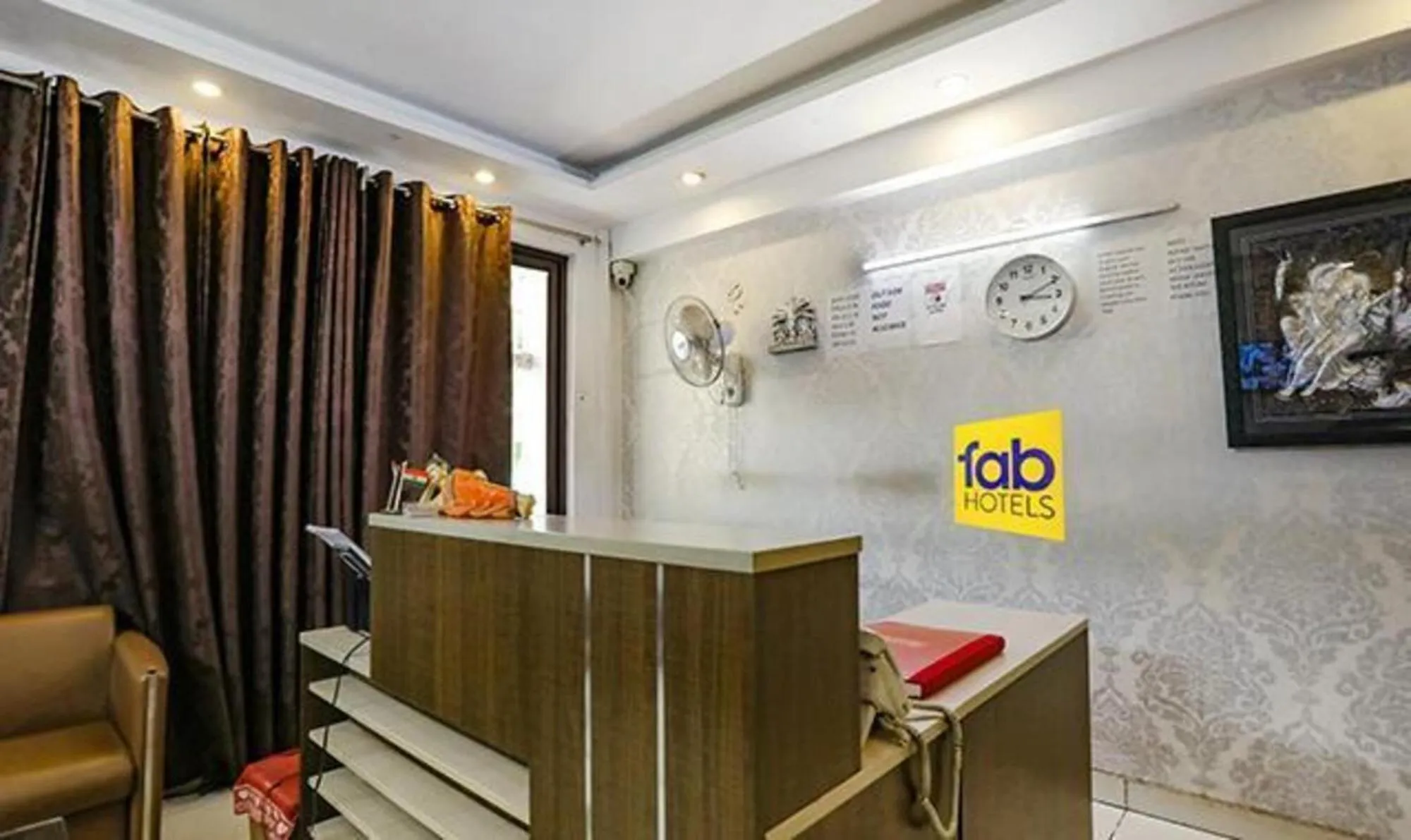 Lobby or reception in FabHotel Comfirt Inn