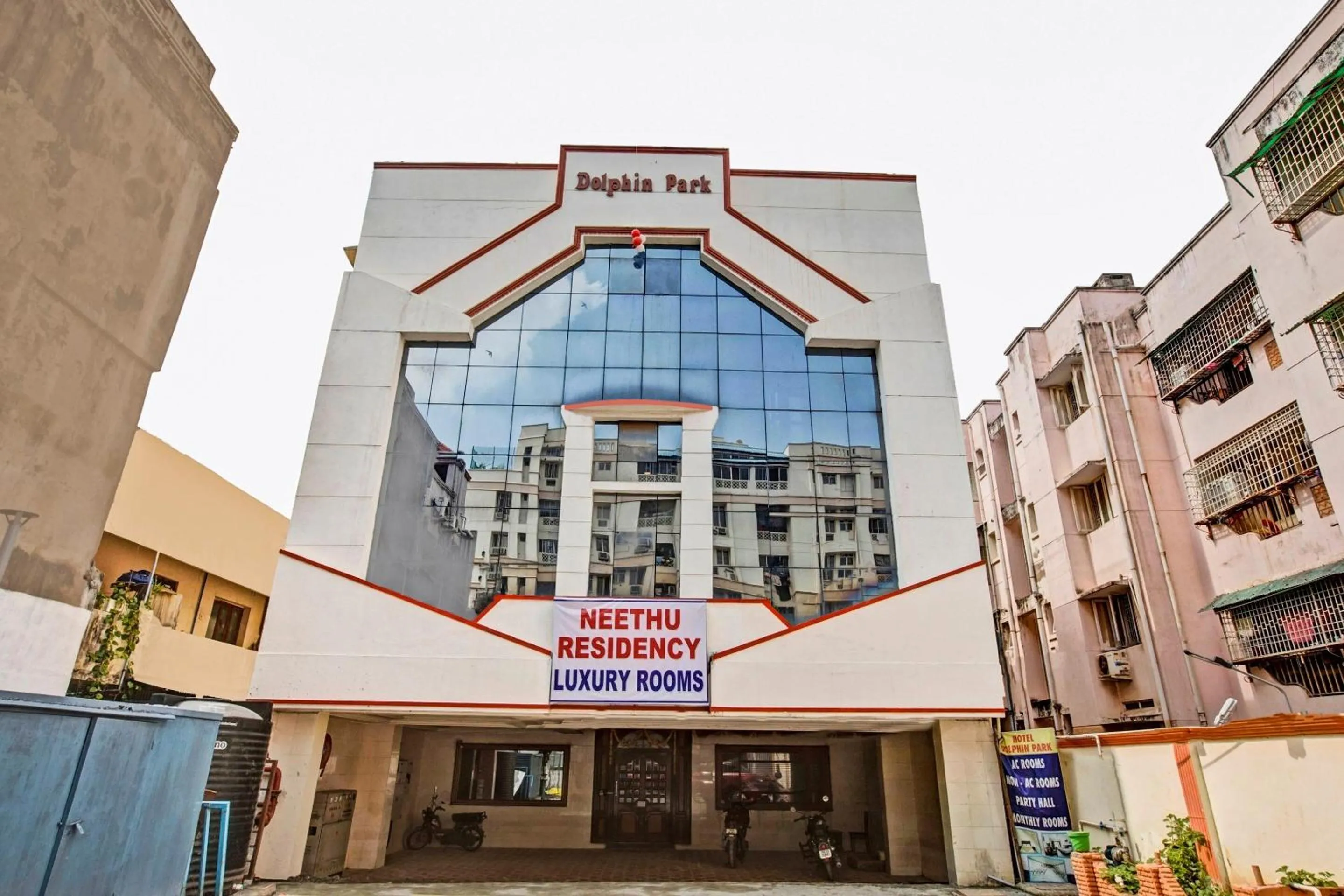 Facade/entrance in Hotel O Neethu Residency