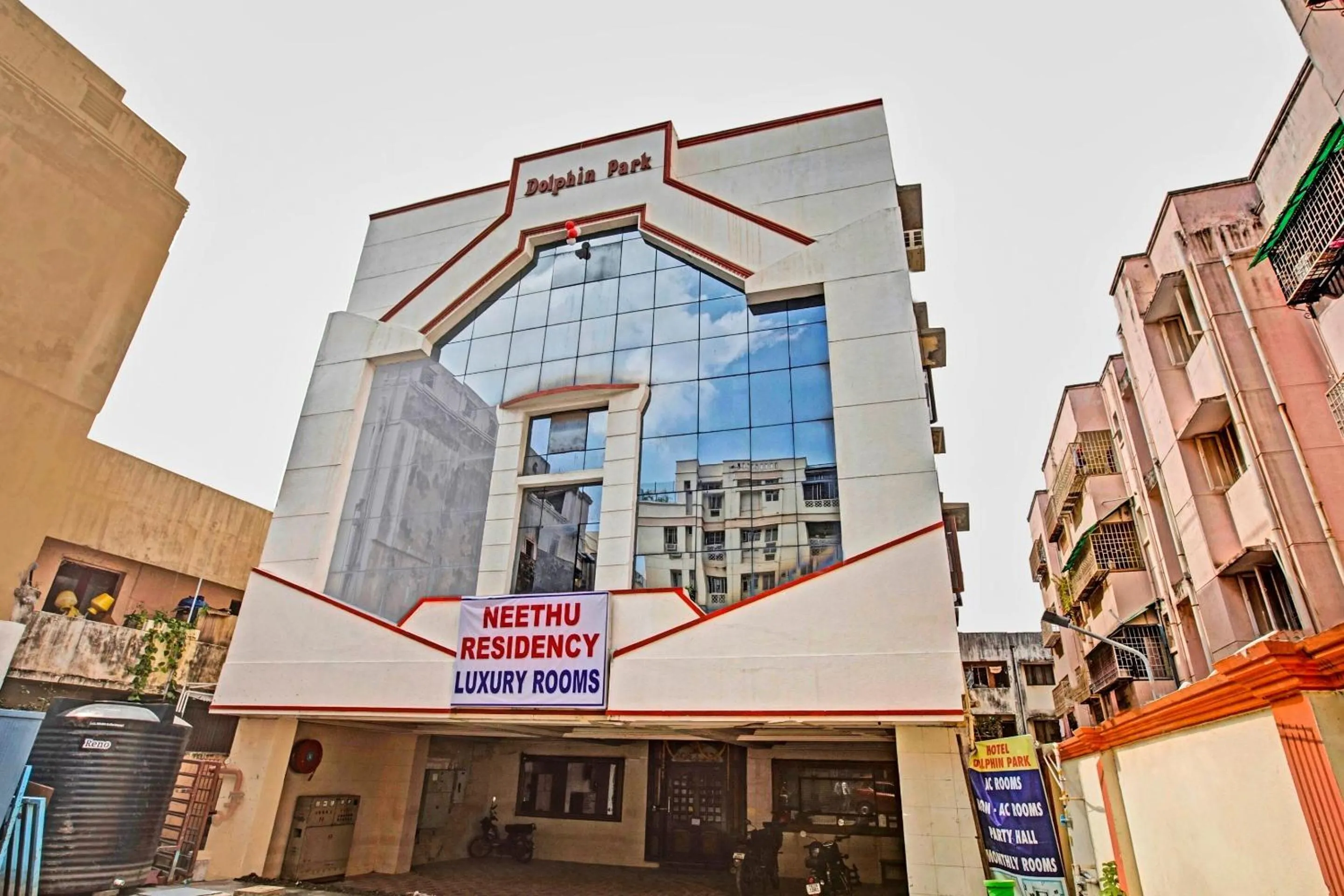 Facade/entrance in Hotel O Neethu Residency