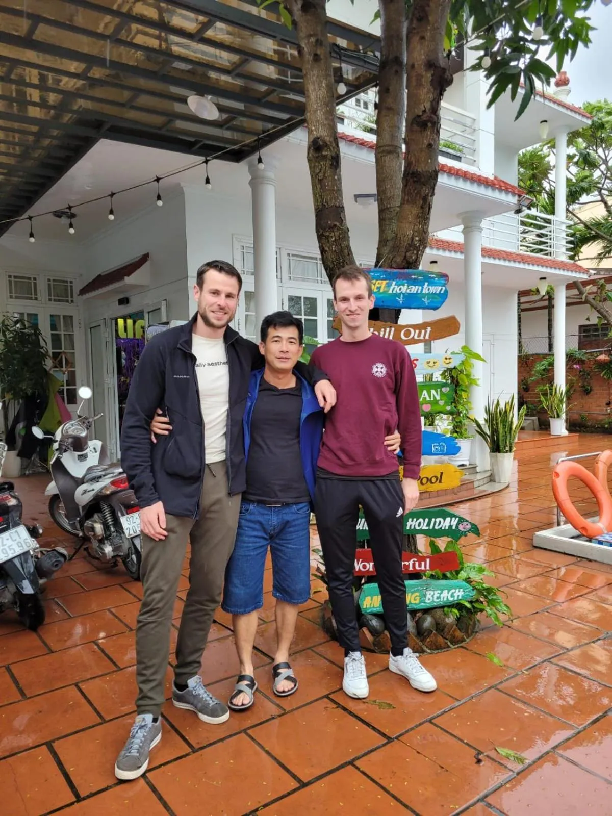 group of guests in Hoi An Life Villa