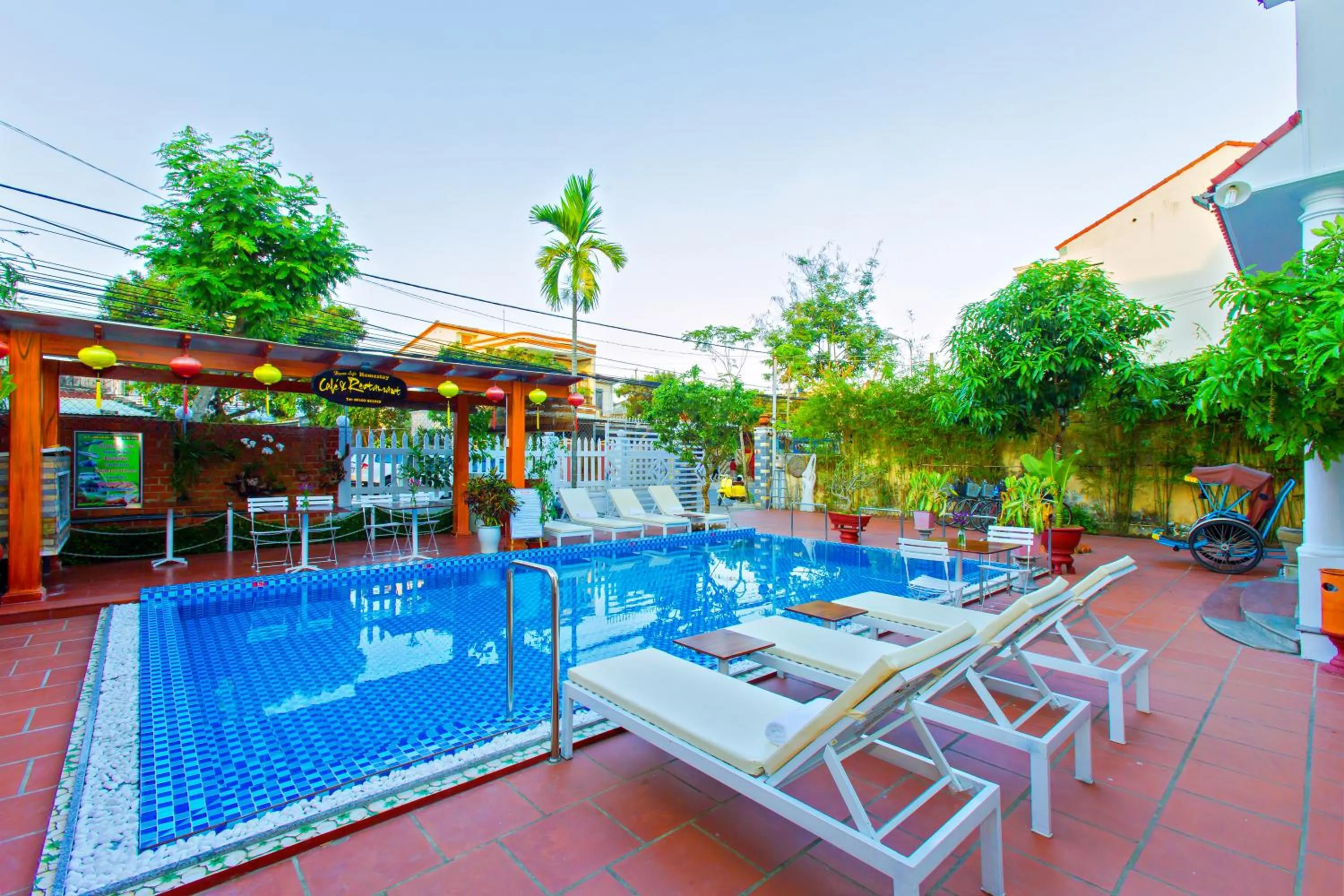 Swimming pool in Hoi An Life Villa