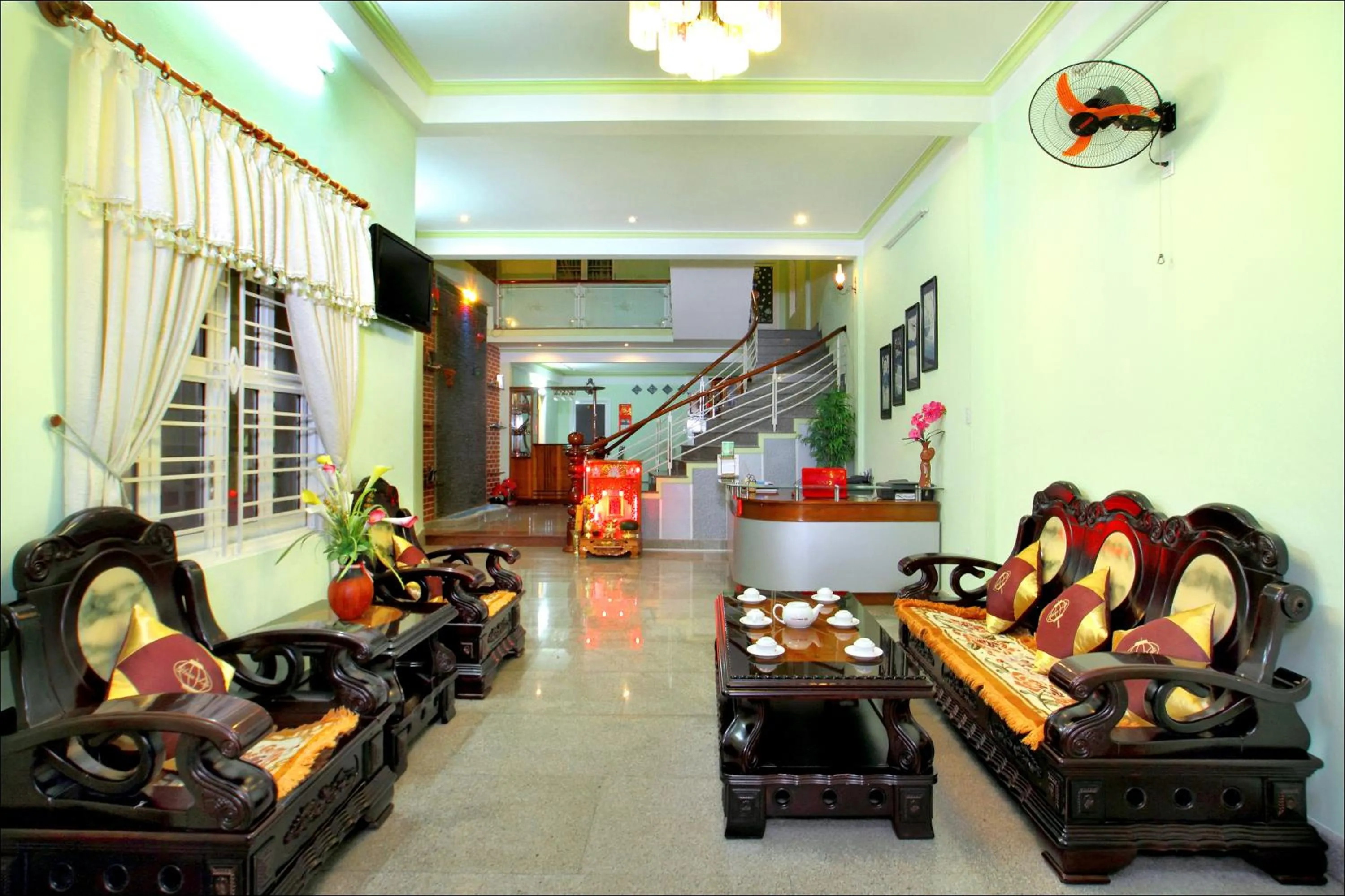 Lobby or reception in Hoi An Life Villa