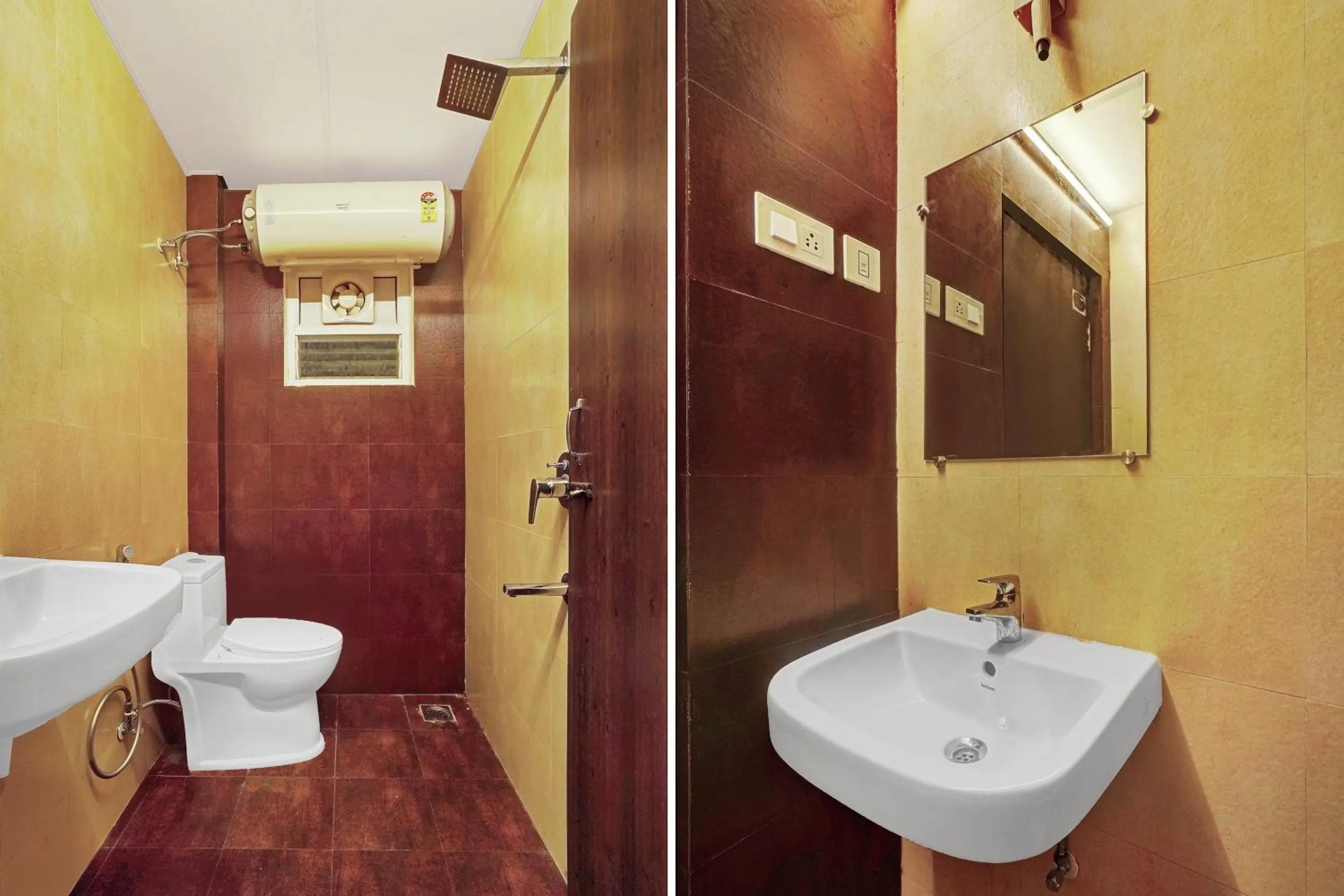 Bathroom in Capital O De Alphabet Kakinada