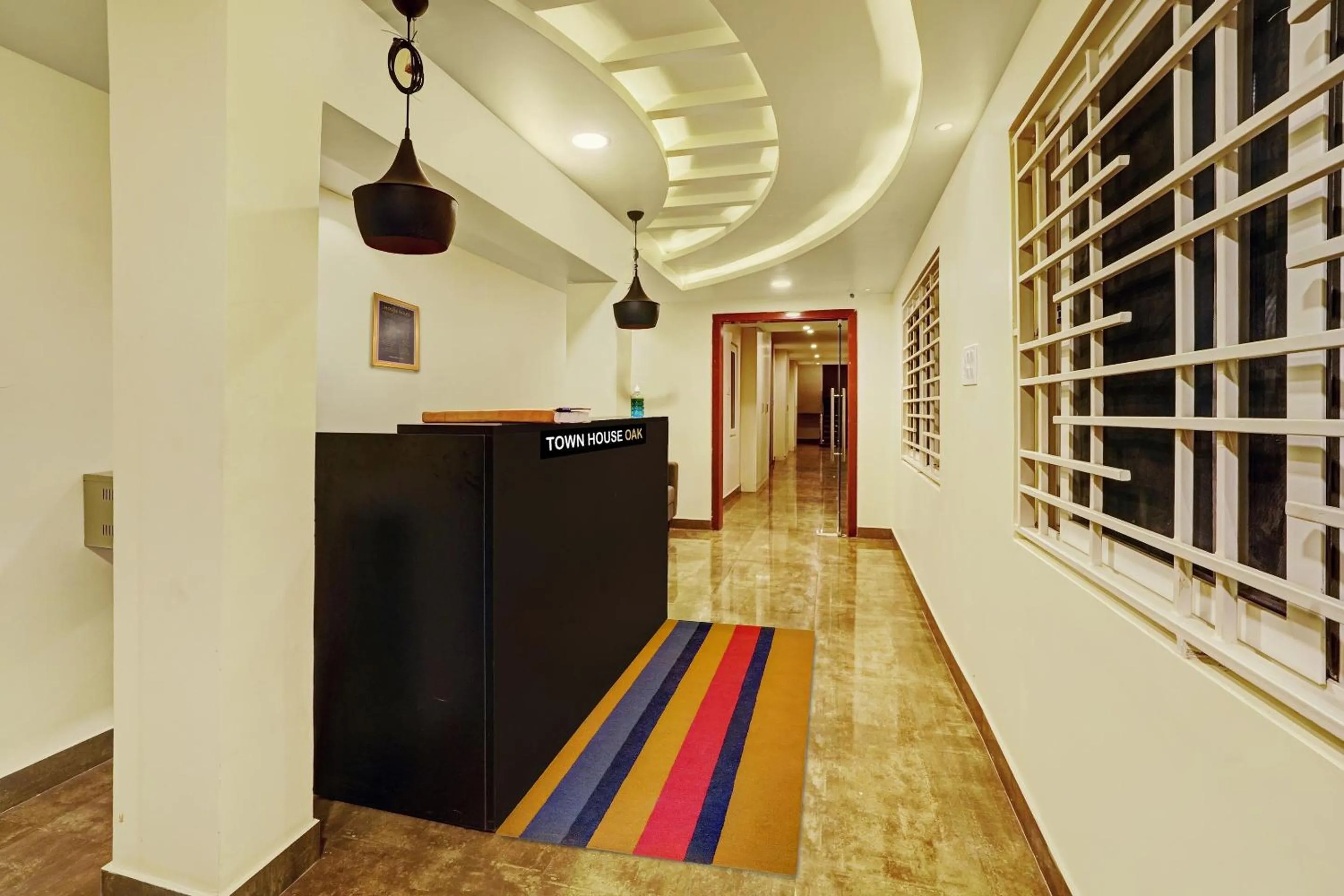 Lobby or reception in Capital O De Alphabet Kakinada