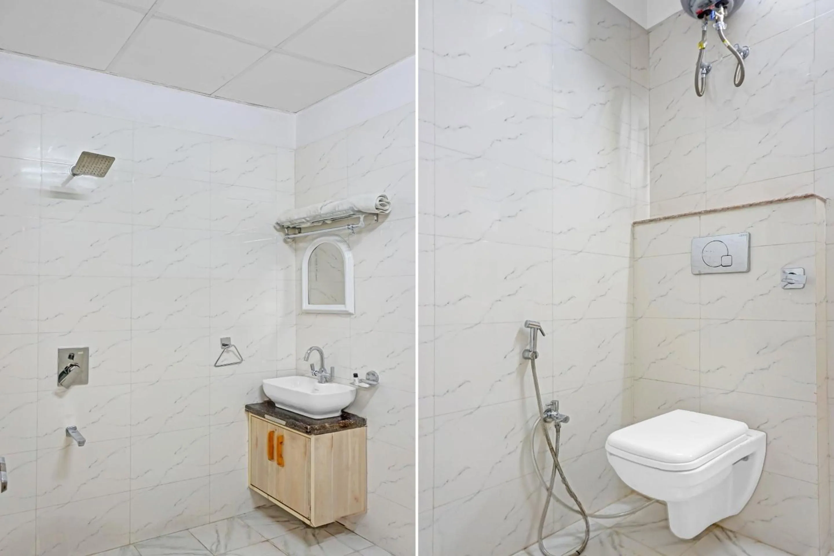 Bathroom in Hotel O Silver Inn