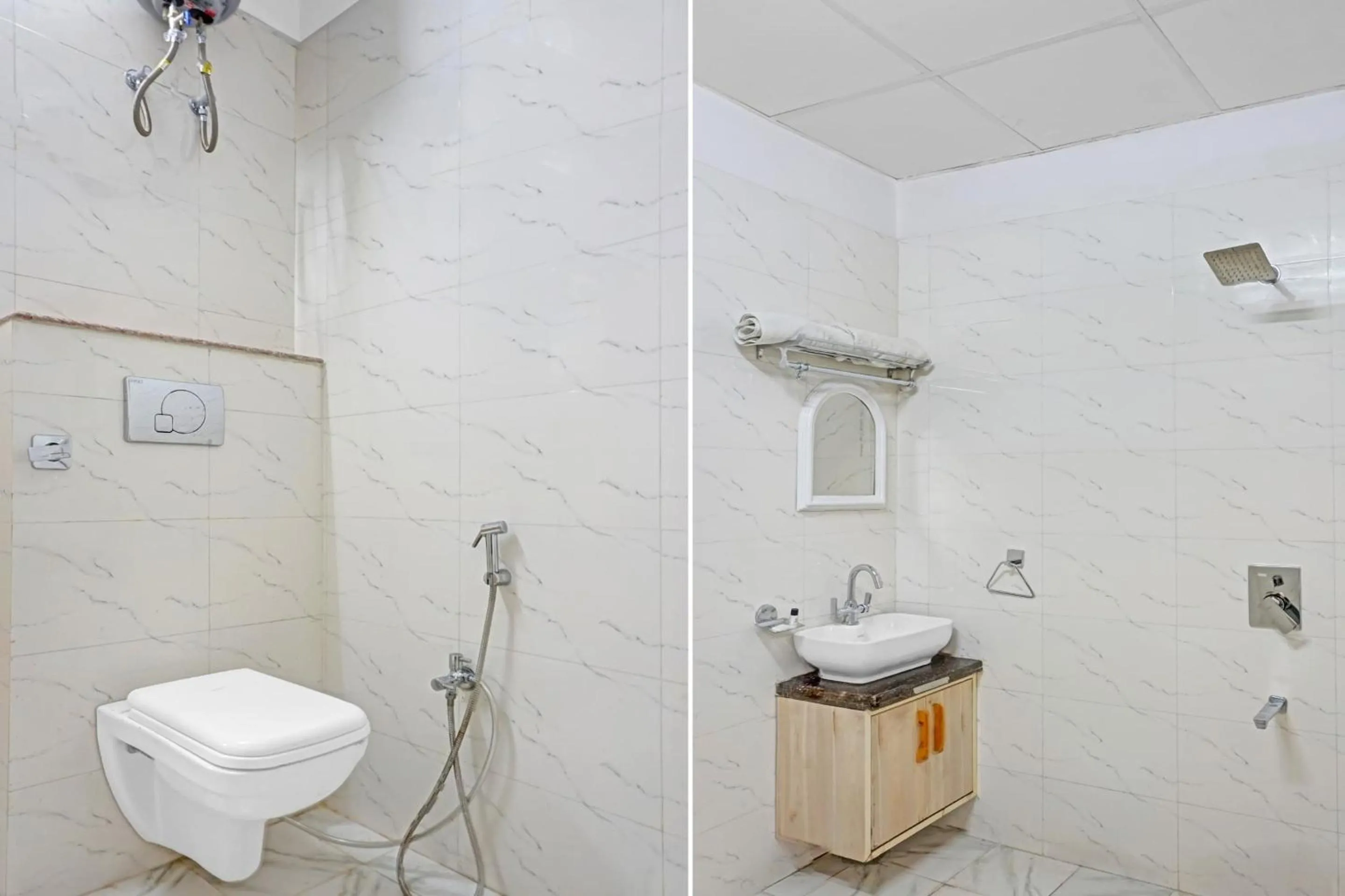 Bathroom in Hotel O Silver Inn