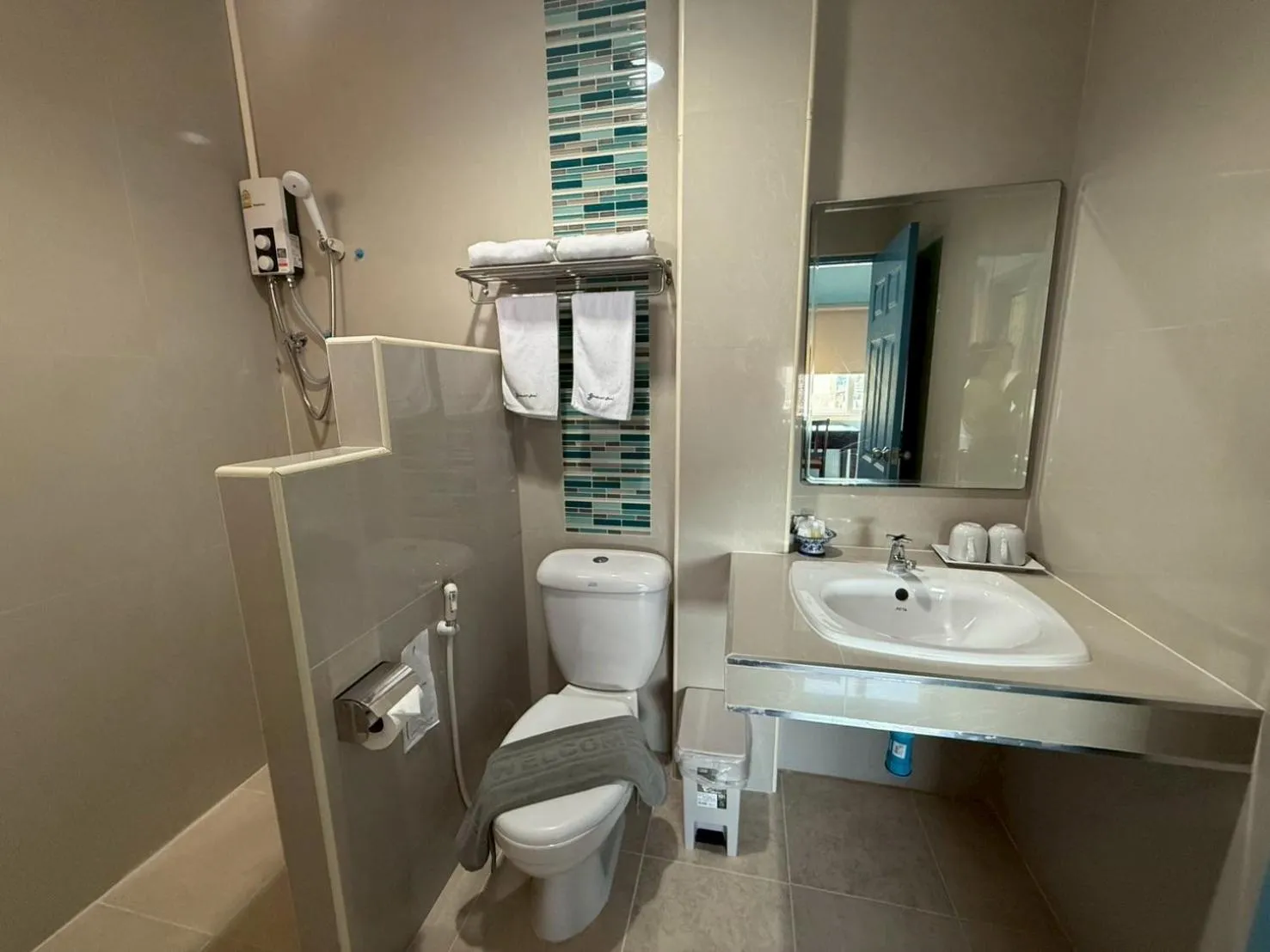 Bathroom in Garden Hill Hotel