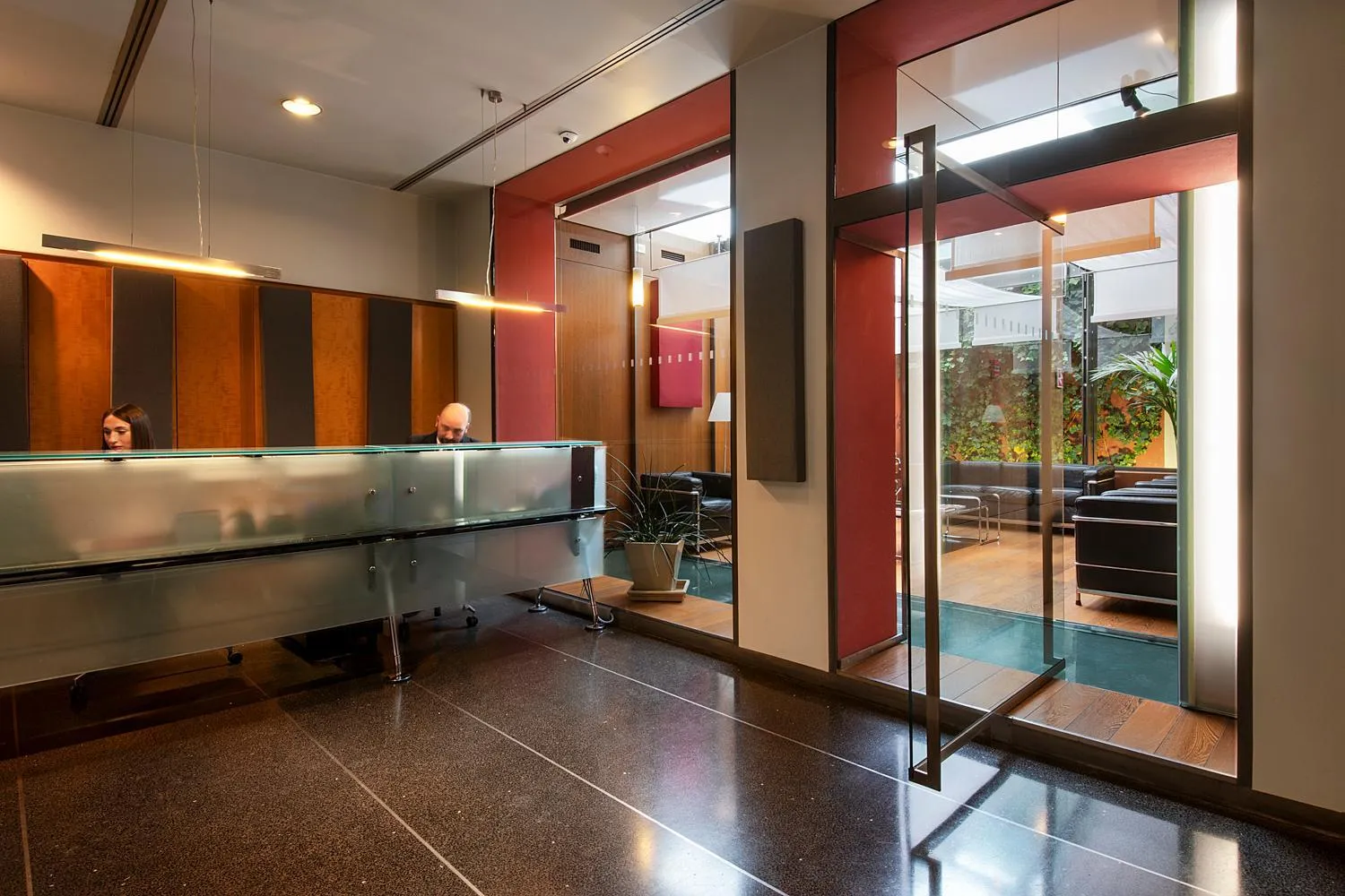 Lobby or reception in Hotel Verona